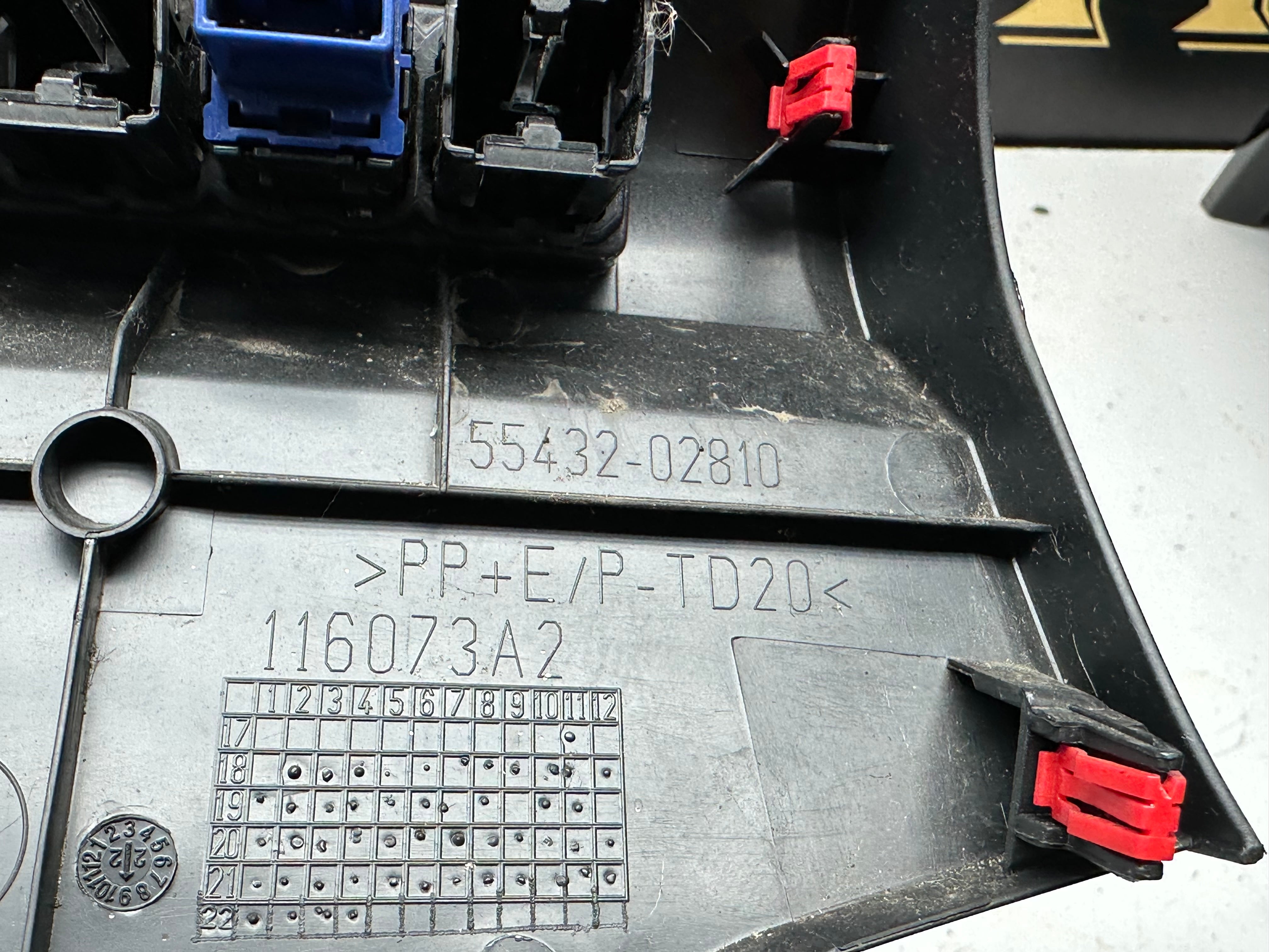 Toyota Corolla E210 2020 Interior Panel with Switches (55432-02810)