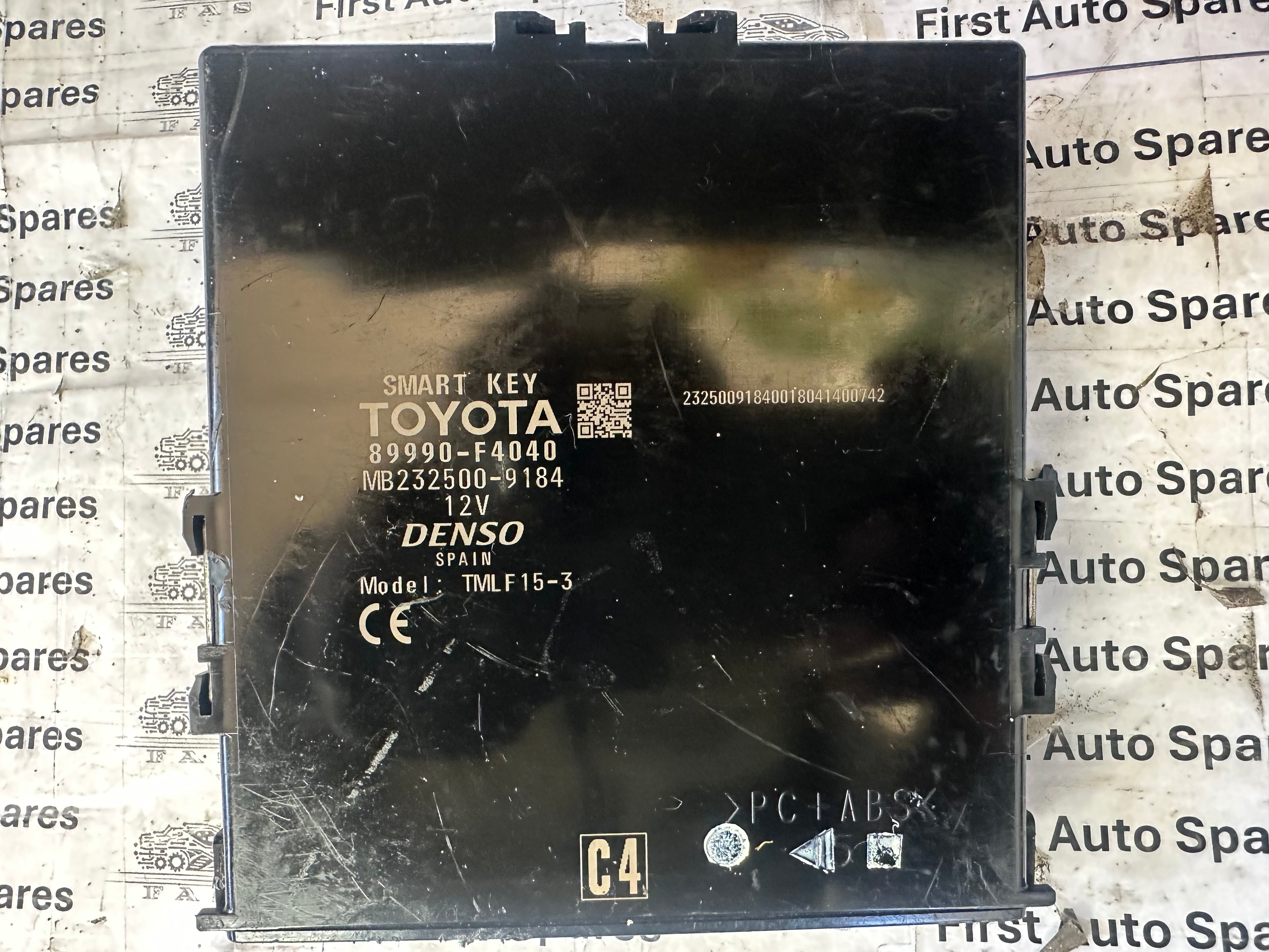 Toyota C-HR 2016–2023 Smart Key Control Module Unit (89990-F4040)