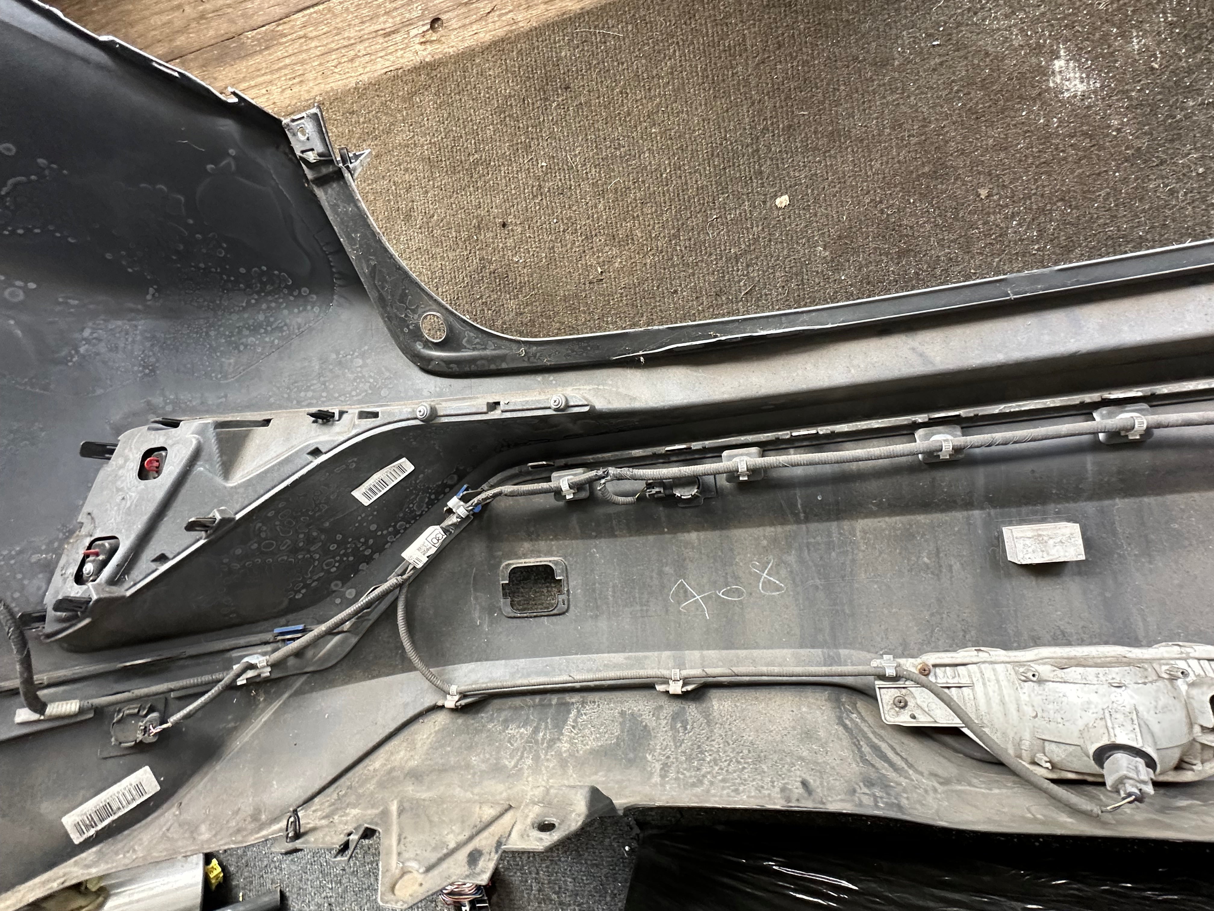 Toyota C-HR 2020 Complete Rear Bumper with Sensors