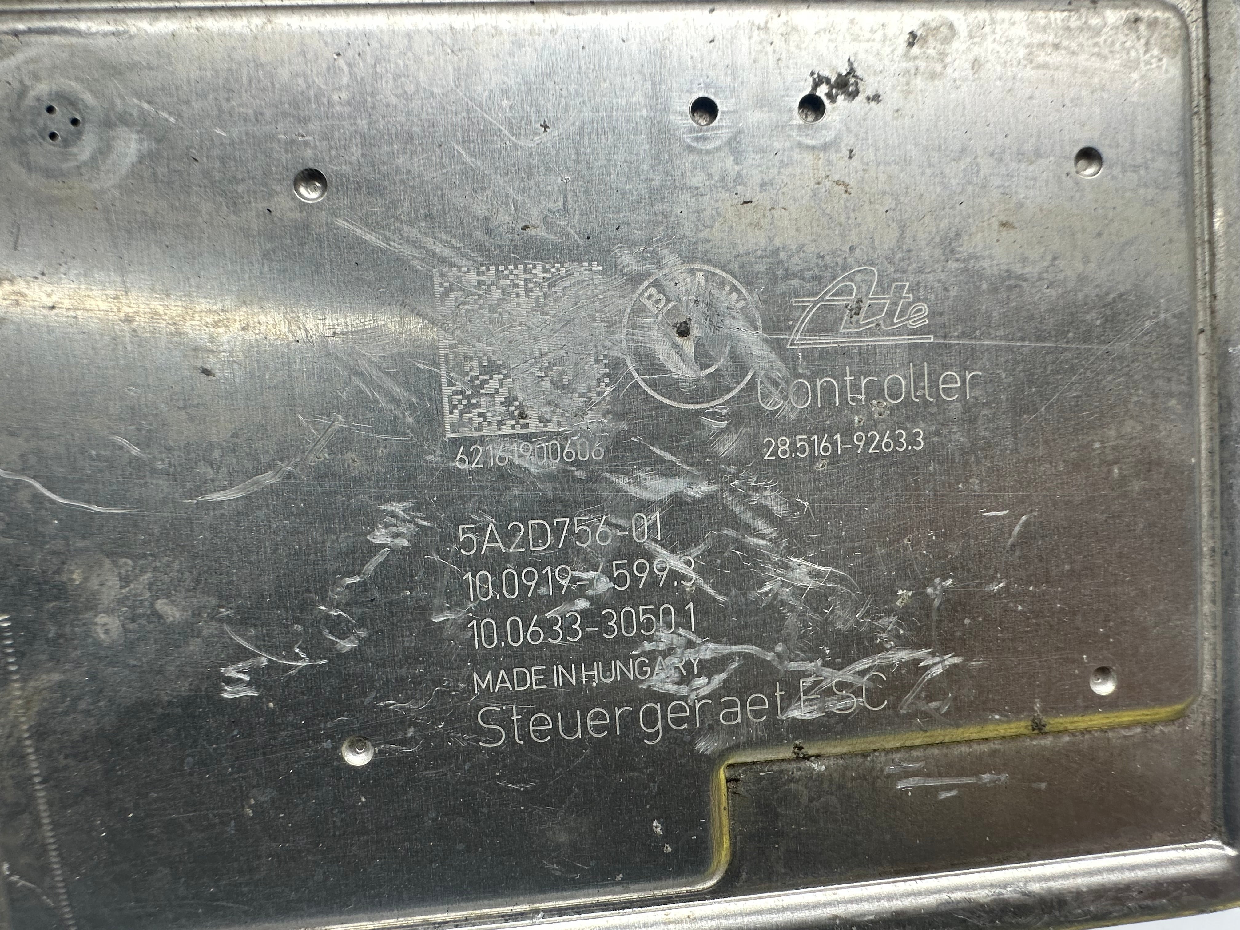 BMW 3 Series G20 G21 ABS Pump (5A2D756-01) (10.0919-599.3) (10.0633-3050.1) (28.5161-9263.3)