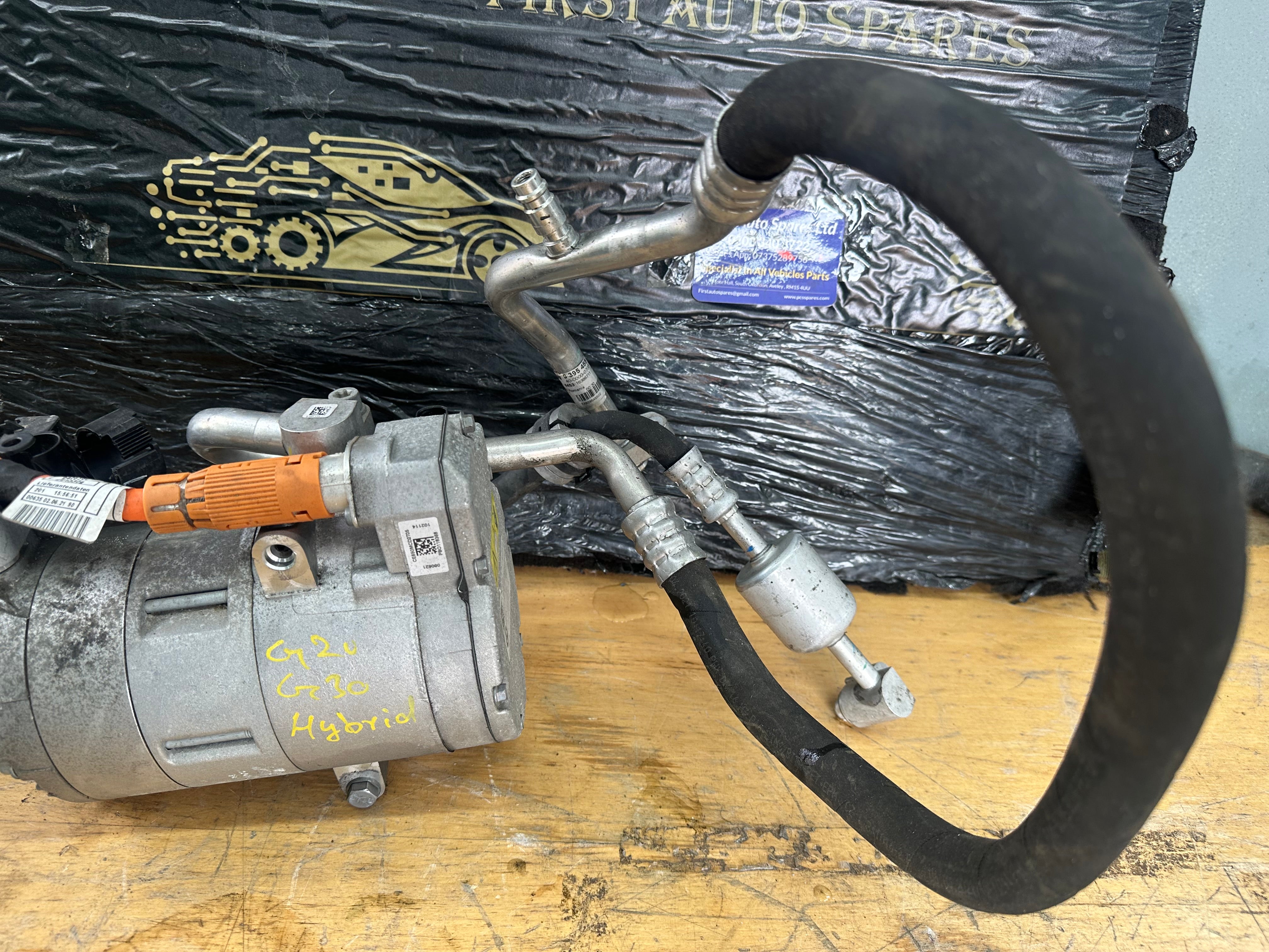 BMW 3 5 Series G20 G30 330e 530e A/C Air Con Compressor Pump 2.0 Hybrid (9496109)