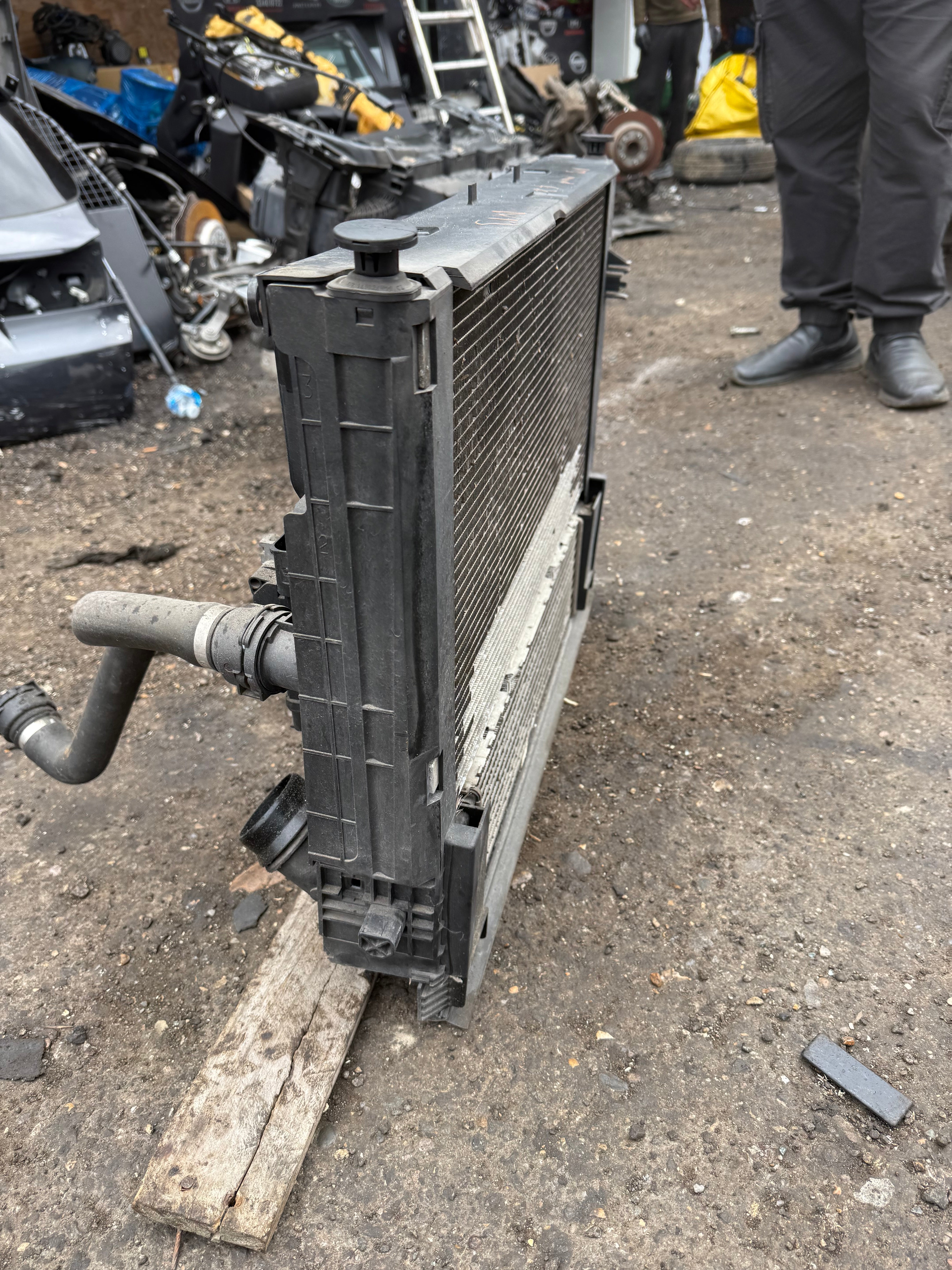 BMW 1 series radiator pack 1.6 petrol N13 engine manual