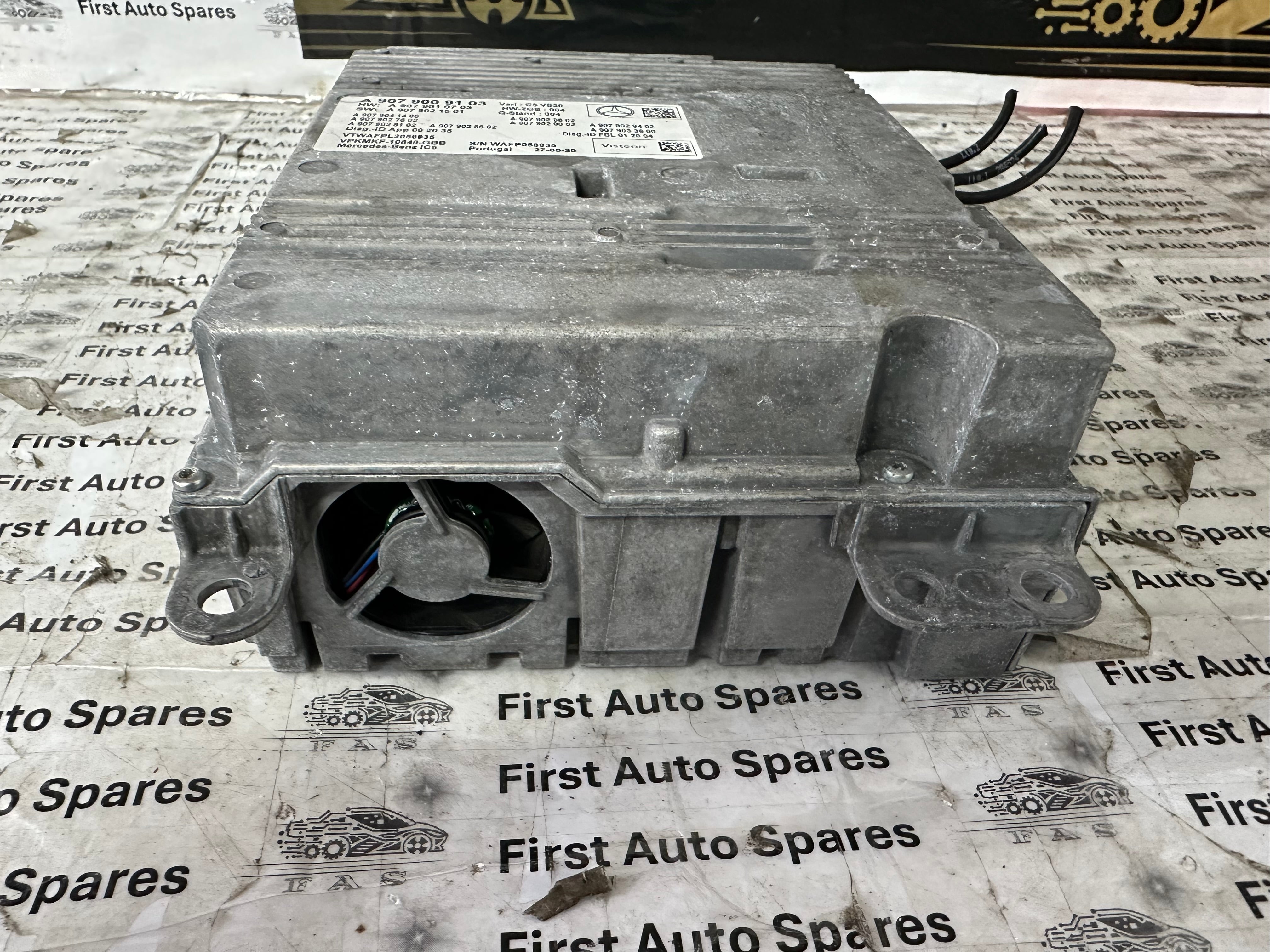 Mercedes Sprinter 907 2018–Present CDI Radio Head Unit (A9079009103)