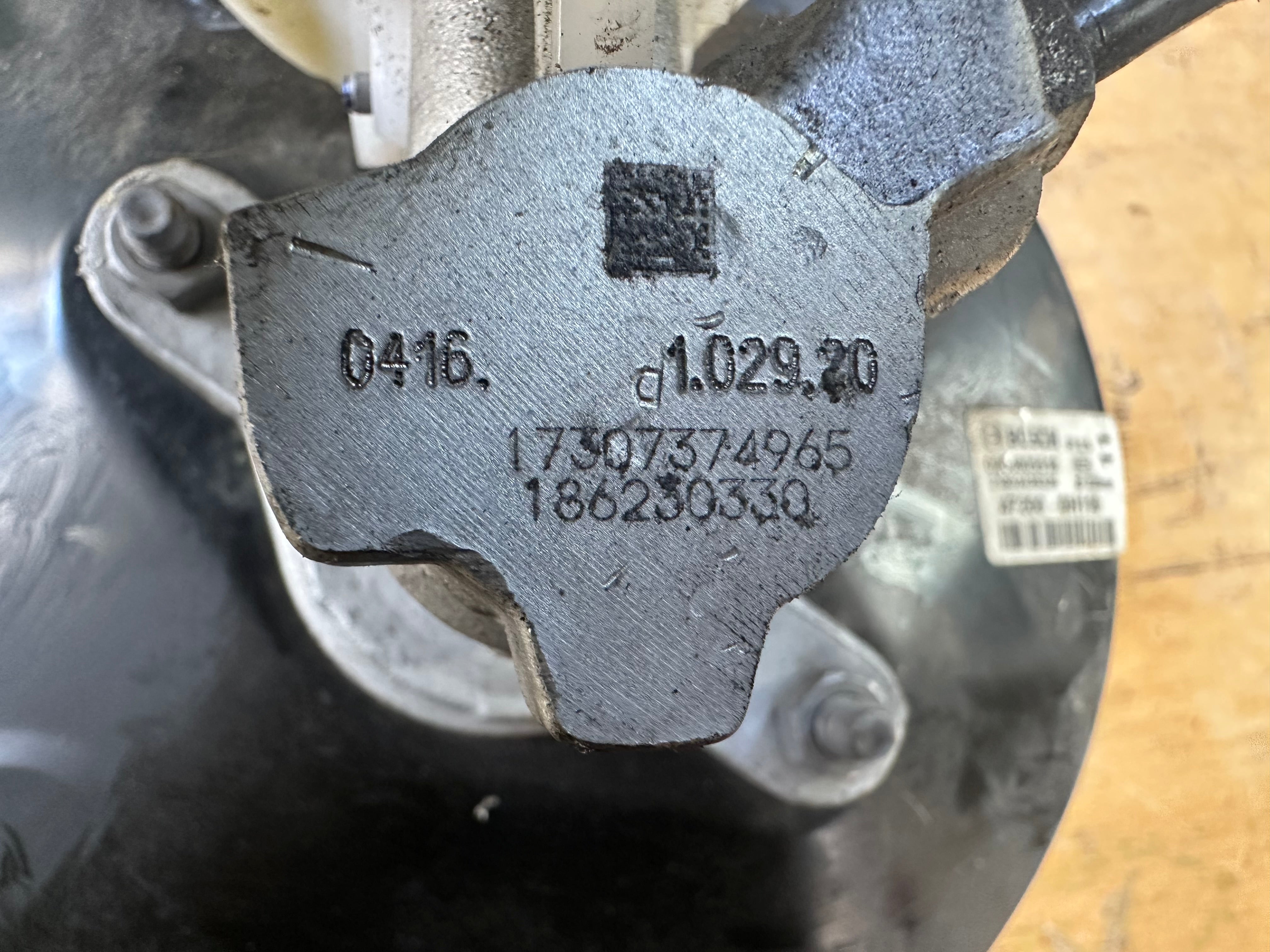 Toyota Aygo MK2 2020 Brake Servo & Master Cylinder (47200-0H110)