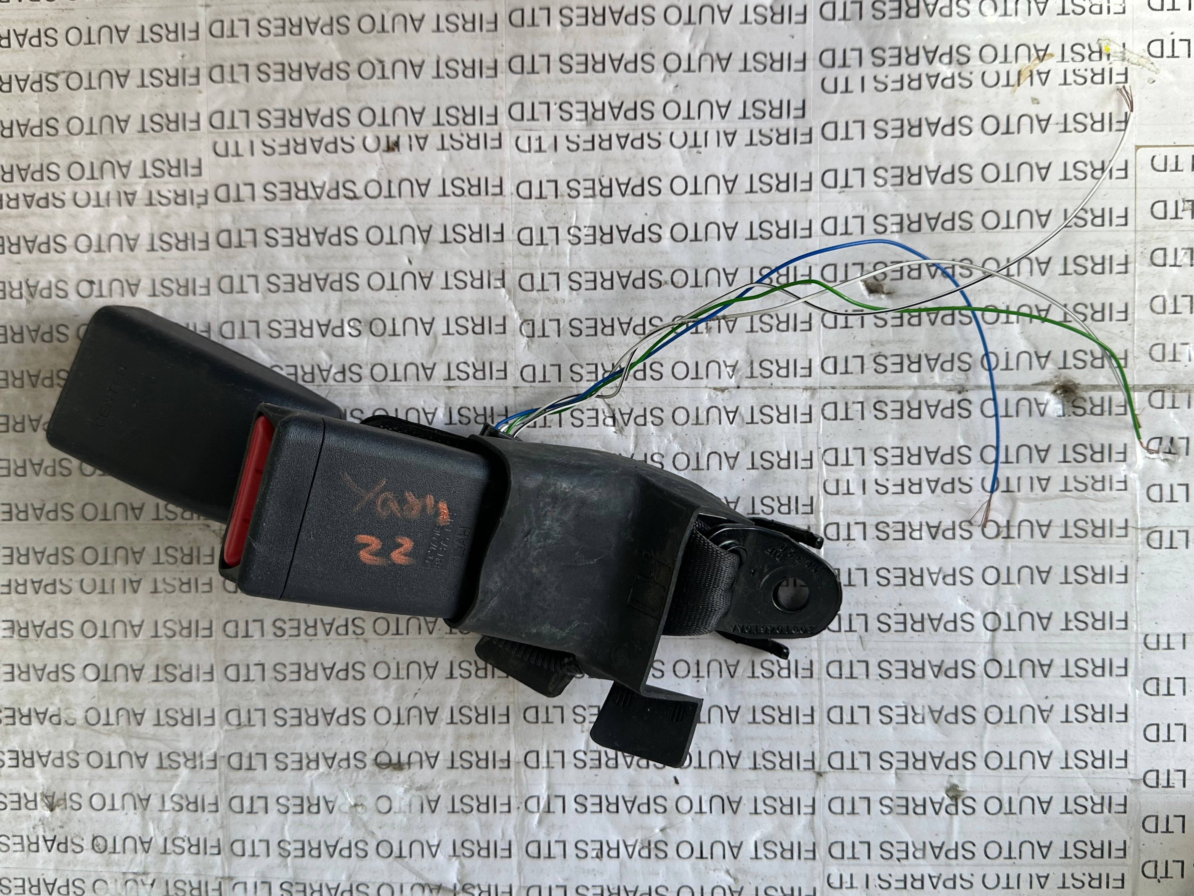 2022 Toyota Aygo Seat Belt Buckle (309104610AA)