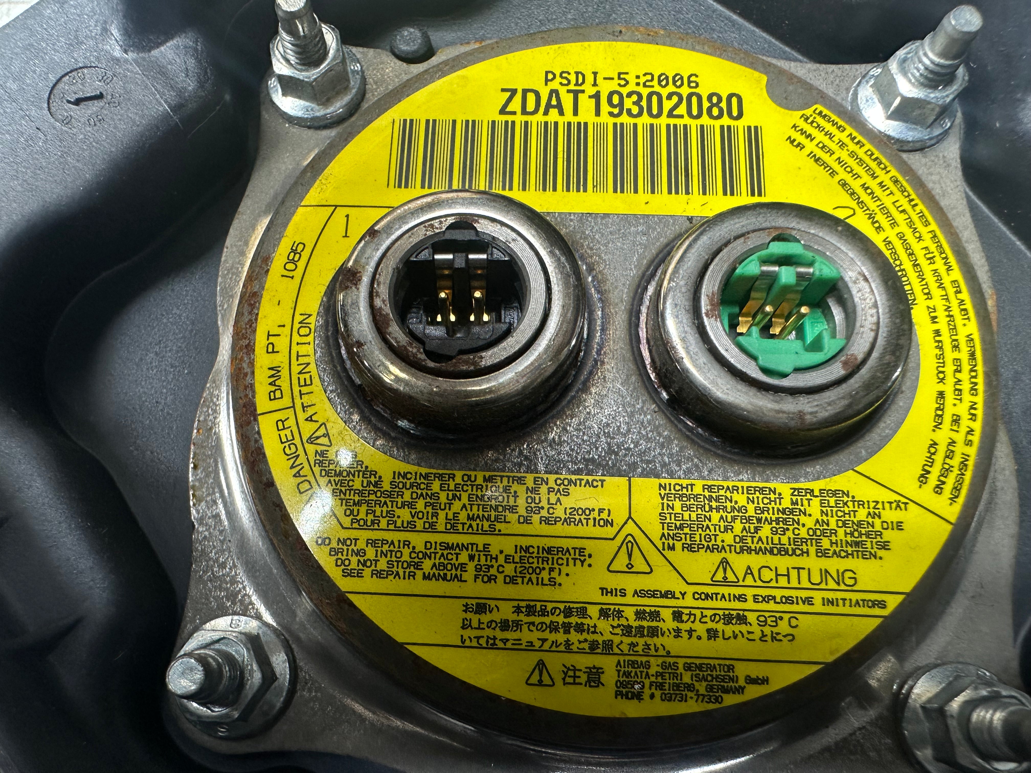 BMW 3 Series E90 M Sport 2005–2008 Steering Wheel Abag (305166199001-AG)