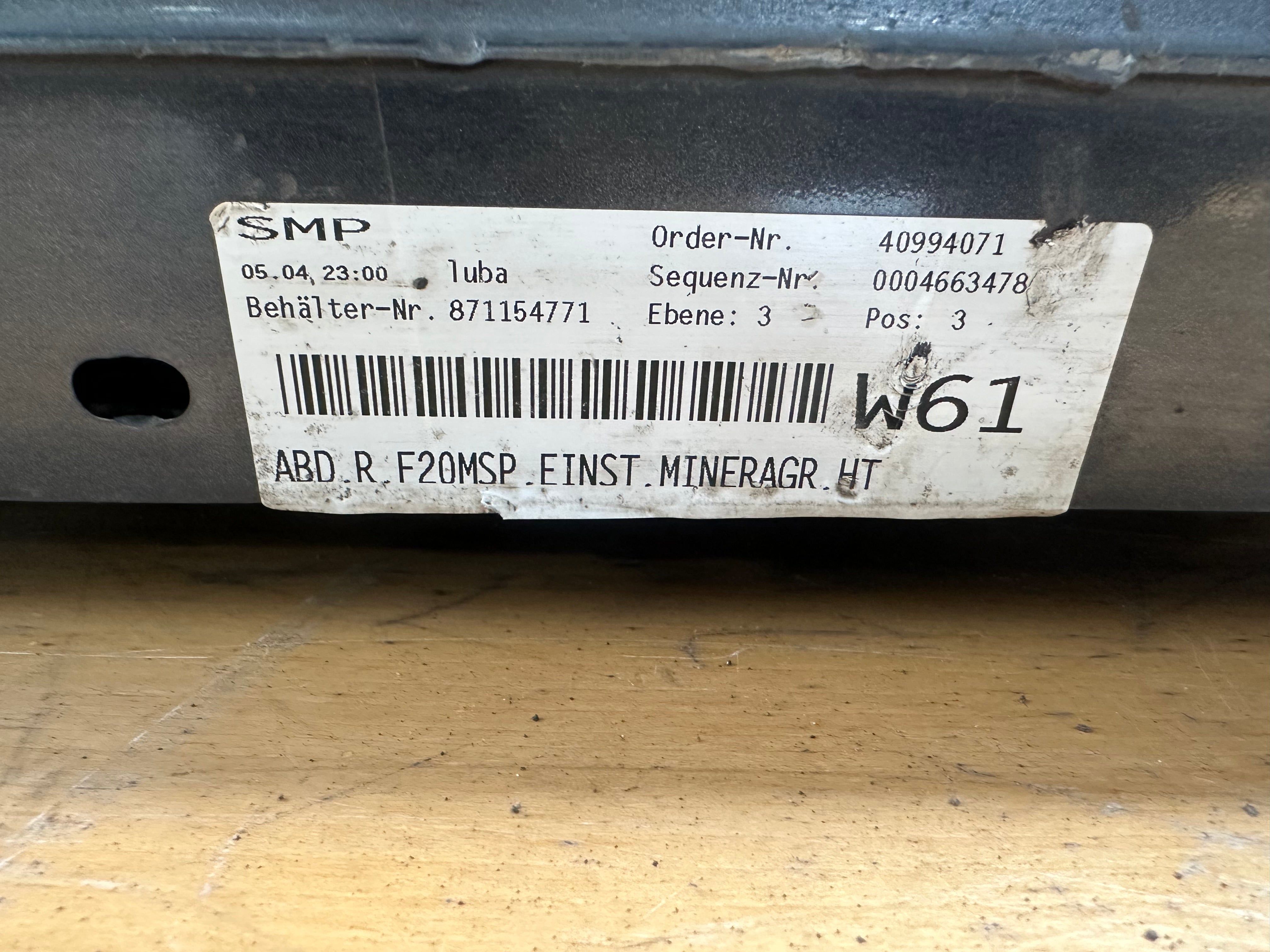 BMW 1 Series F20 M Sport Right Driver Side Squirt (Washer Jet)