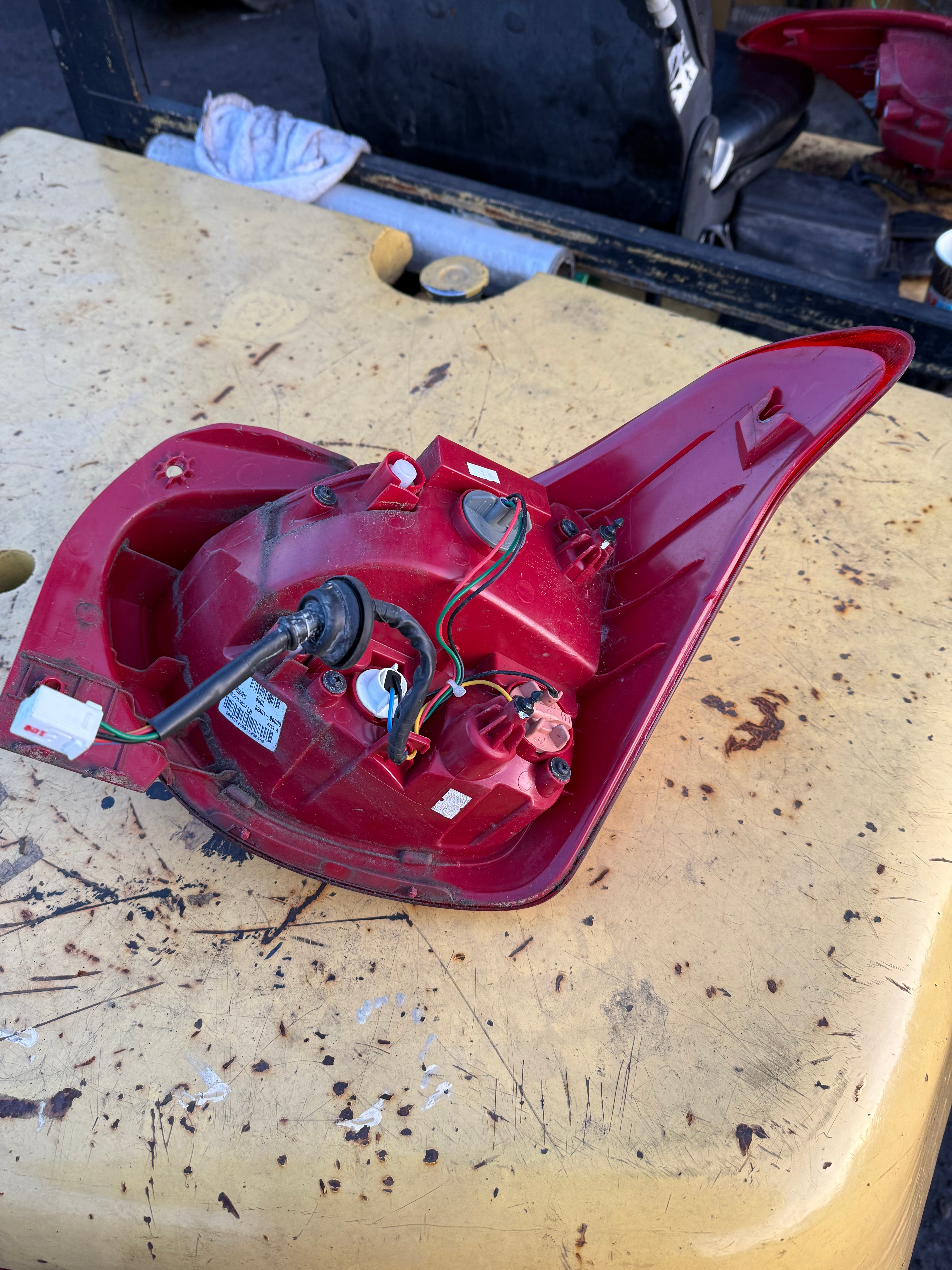 Hyundai i10 2016 Left Rear Tail Light (02060099900010) (92401-B9000)