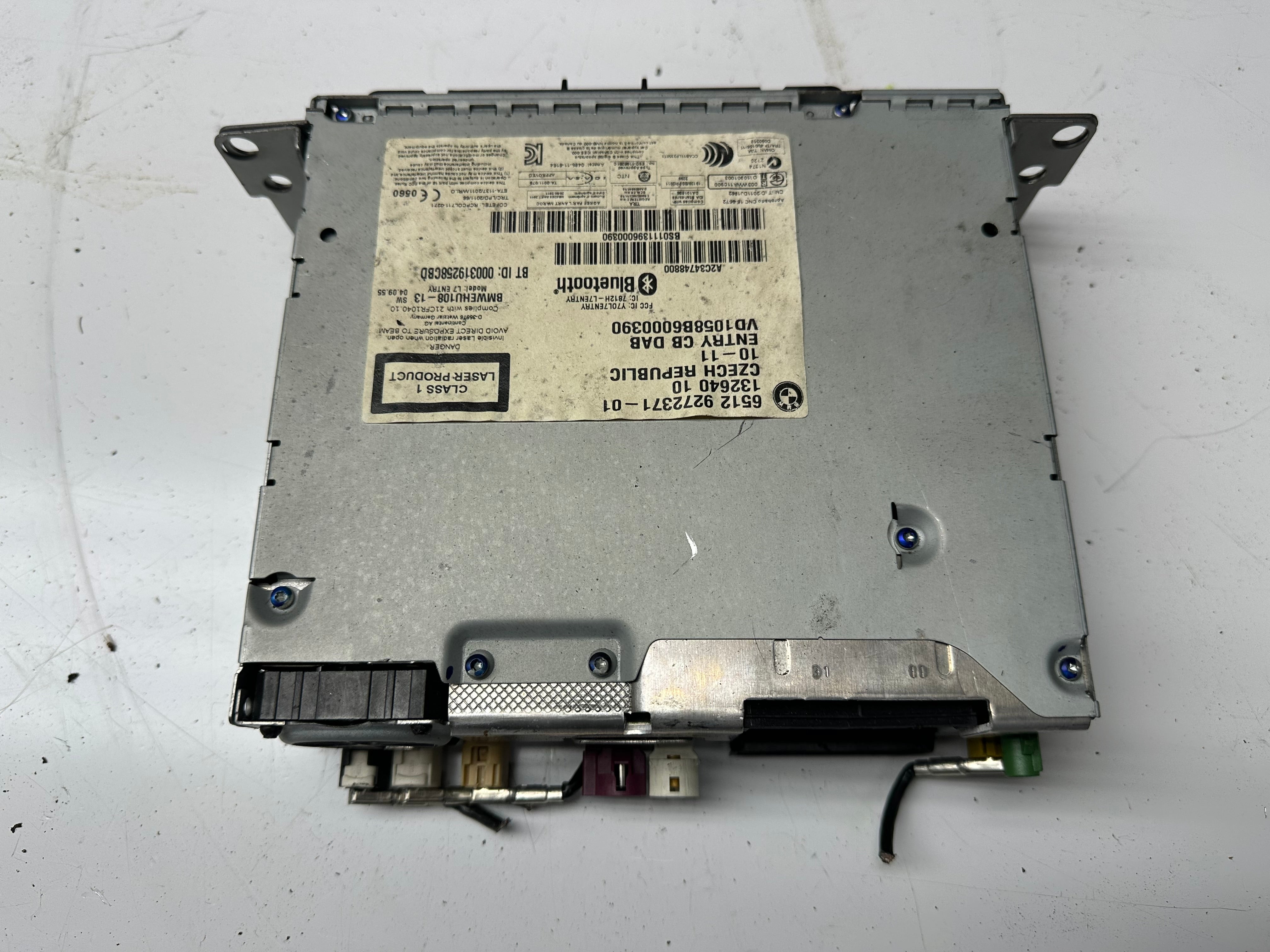 BMW F20 F21 F30 F31 Alpine CD DAB Head Unit Audio - Radio Player (6512 9272371-01) (132640 10)