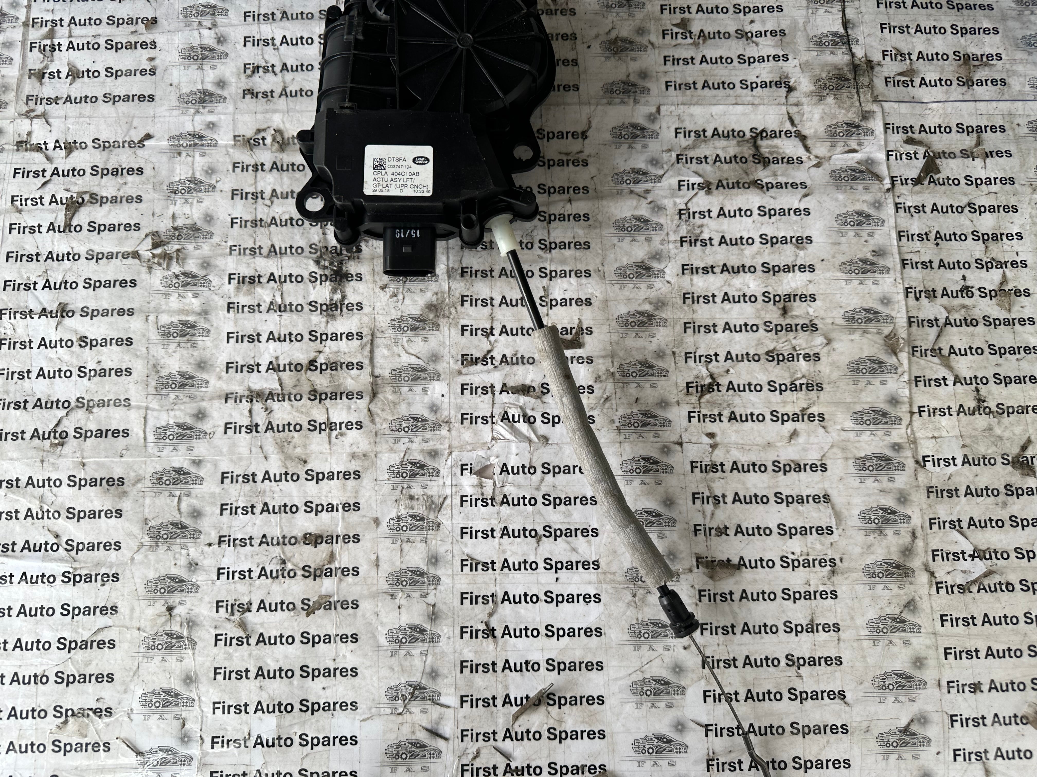 Jaguar XF 2018 Rear Tailgate Actuator Lock (404C10AB)