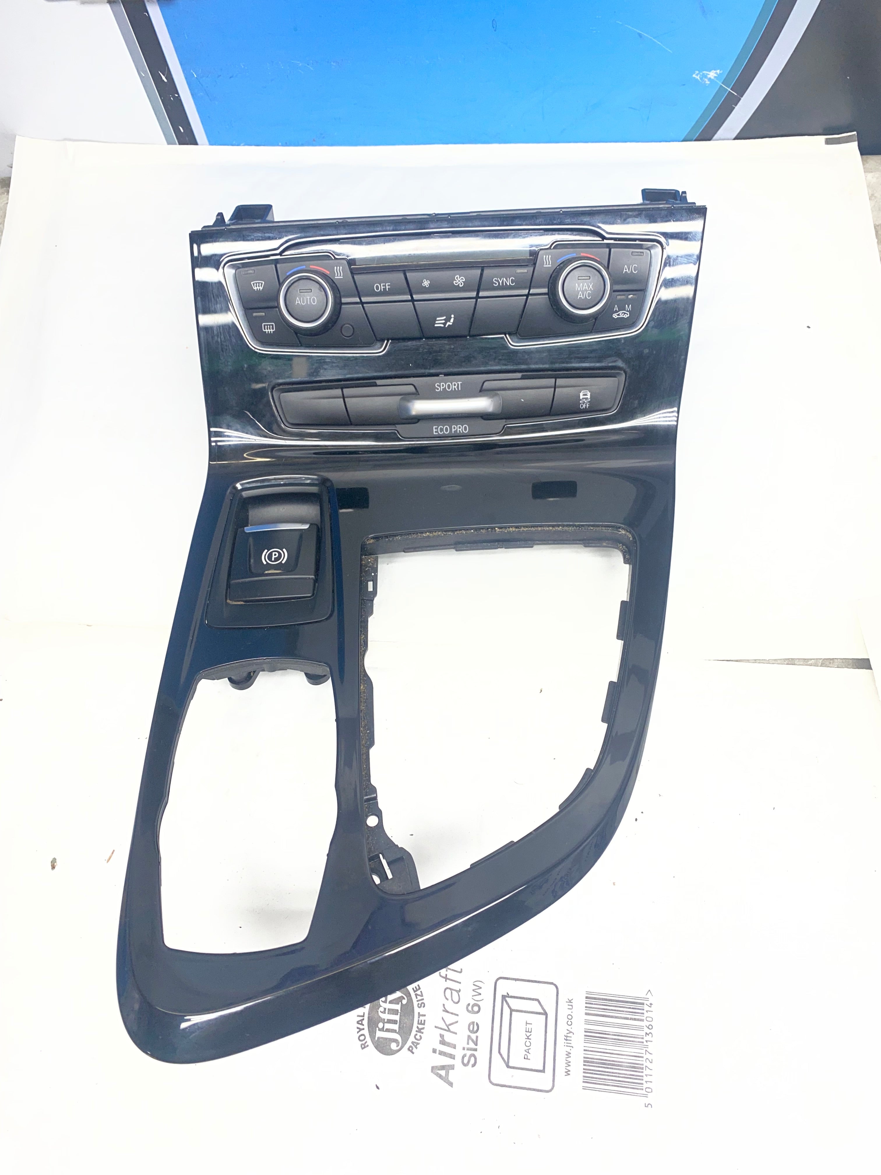 BMW 2 Series Gran Tourer F46 AC Air Con Heat Control Panel 7 Buttons – 2016 (5116F006007)