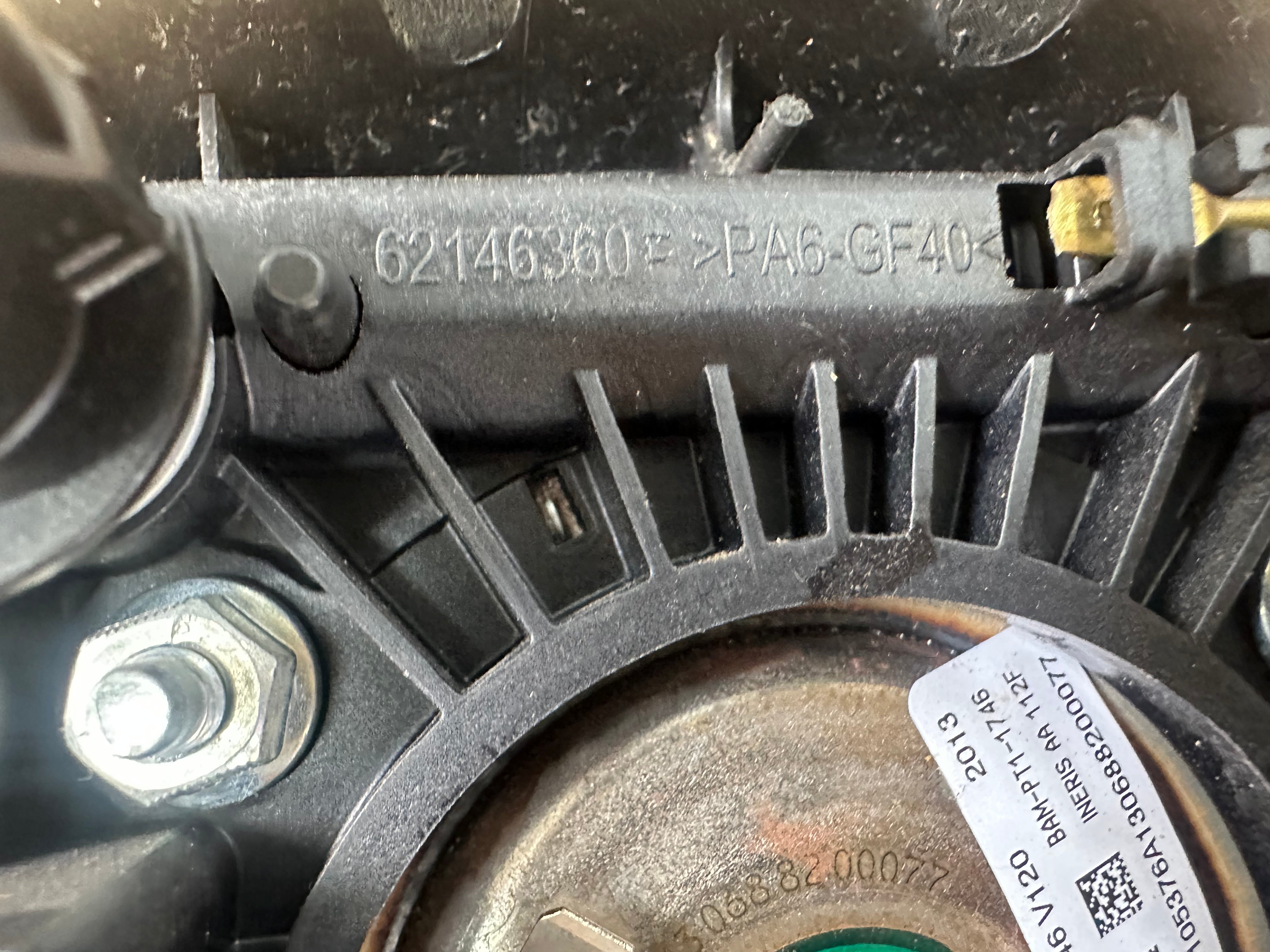 Ford Fiesta MK7 2013 Driver’s Steering Wheel Safety ABag (BAM-PT1-1746)