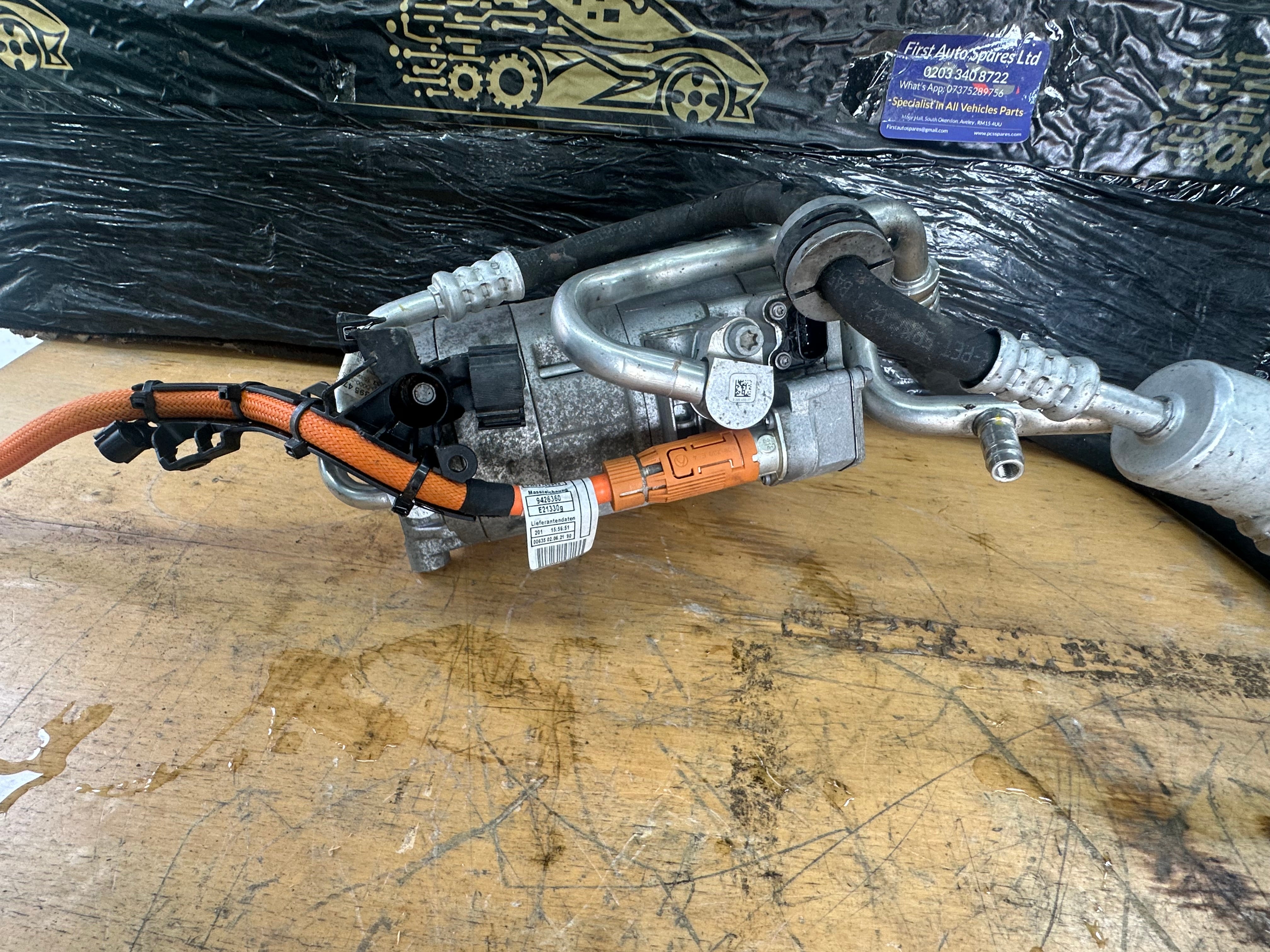 BMW 3 5 Series G20 G30 330e 530e A/C Air Con Compressor Pump 2.0 Hybrid (9496109)