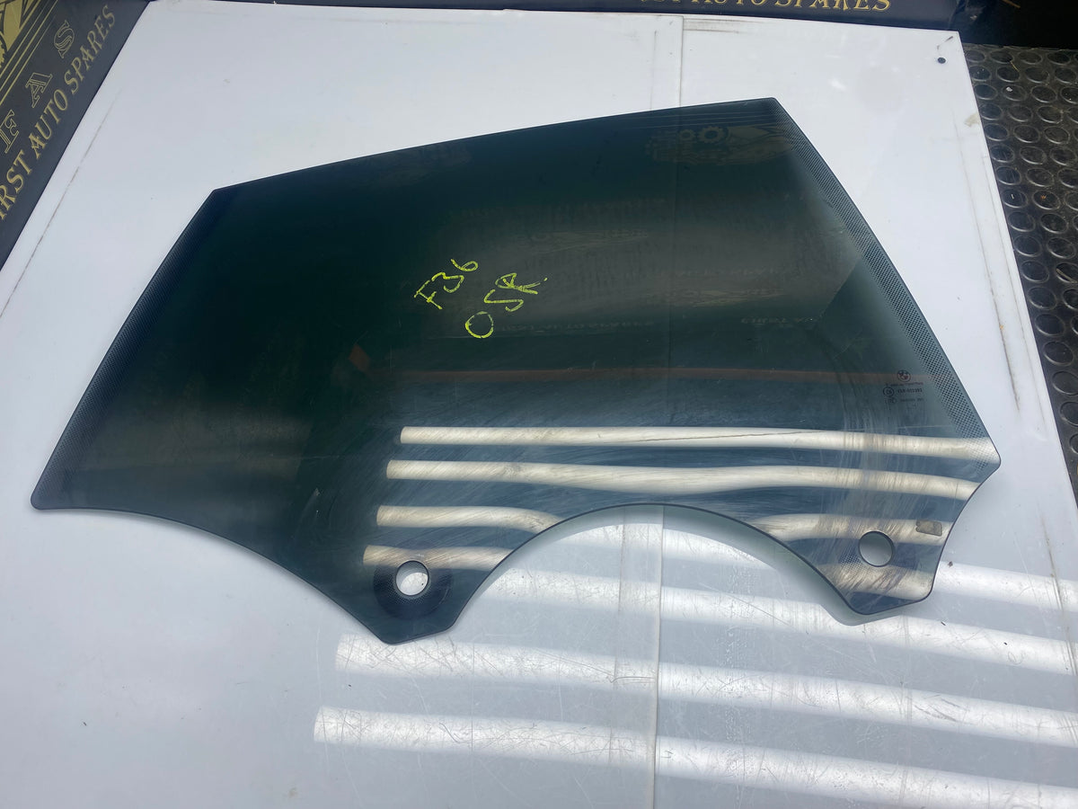 BMW 4 Series F36 Rear Passenger Side Window Glass 2014–2020