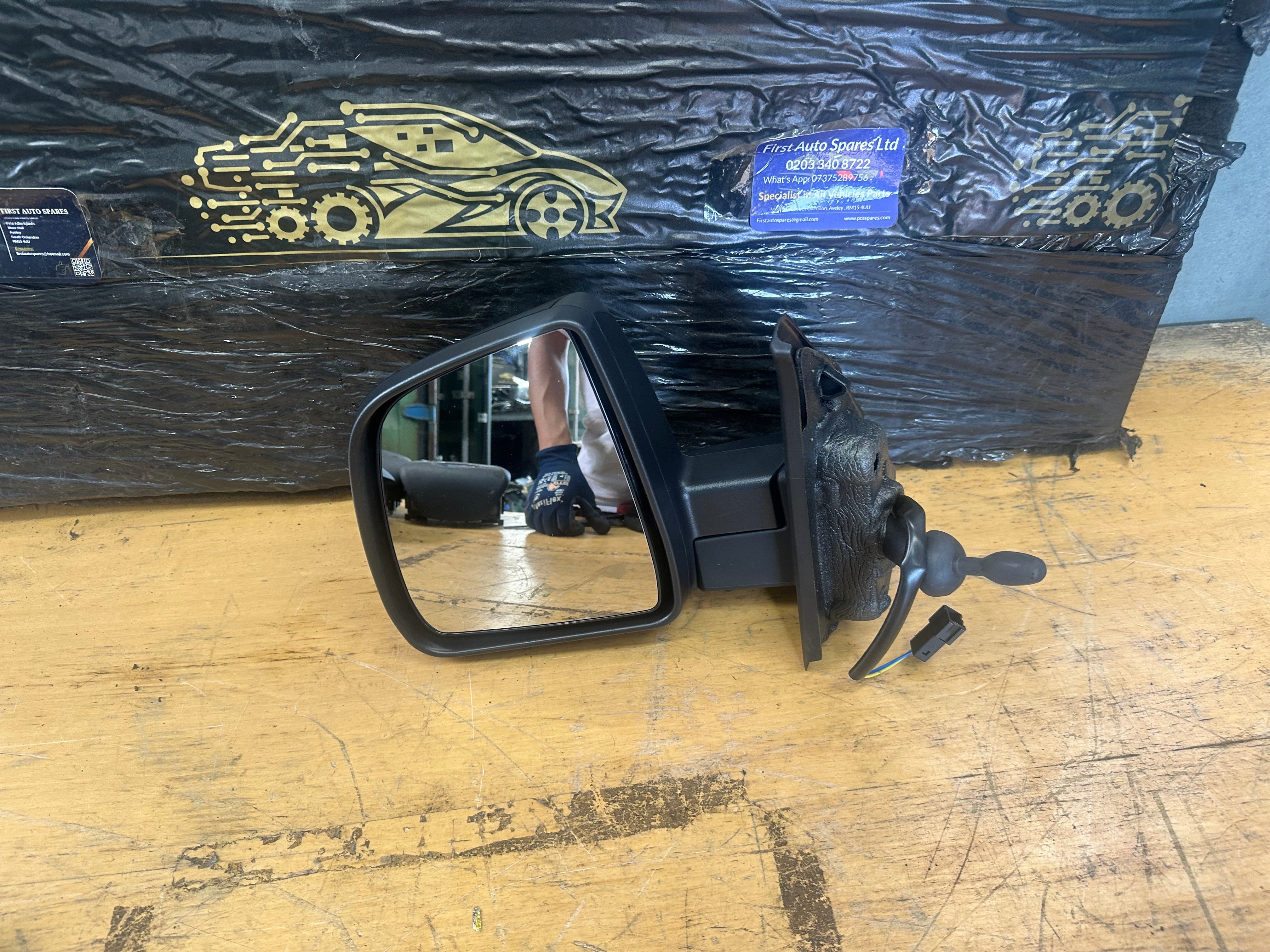 Fiat Doblo 2009–2022 Left Passenger’s Side Wing Mirror