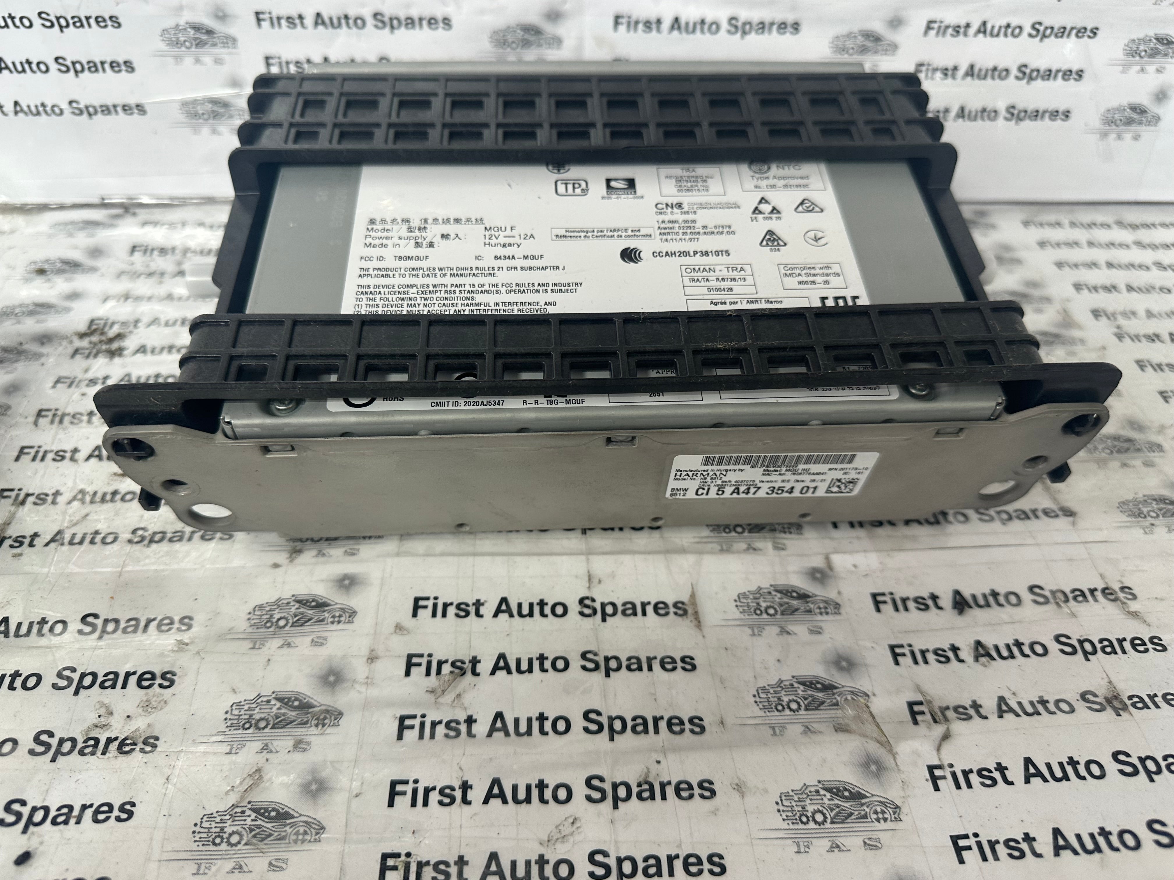 BMW 3 Series G20 G21 Complete iDrive System (CI5A4735401) (00125611-10) (5A32A45-01)