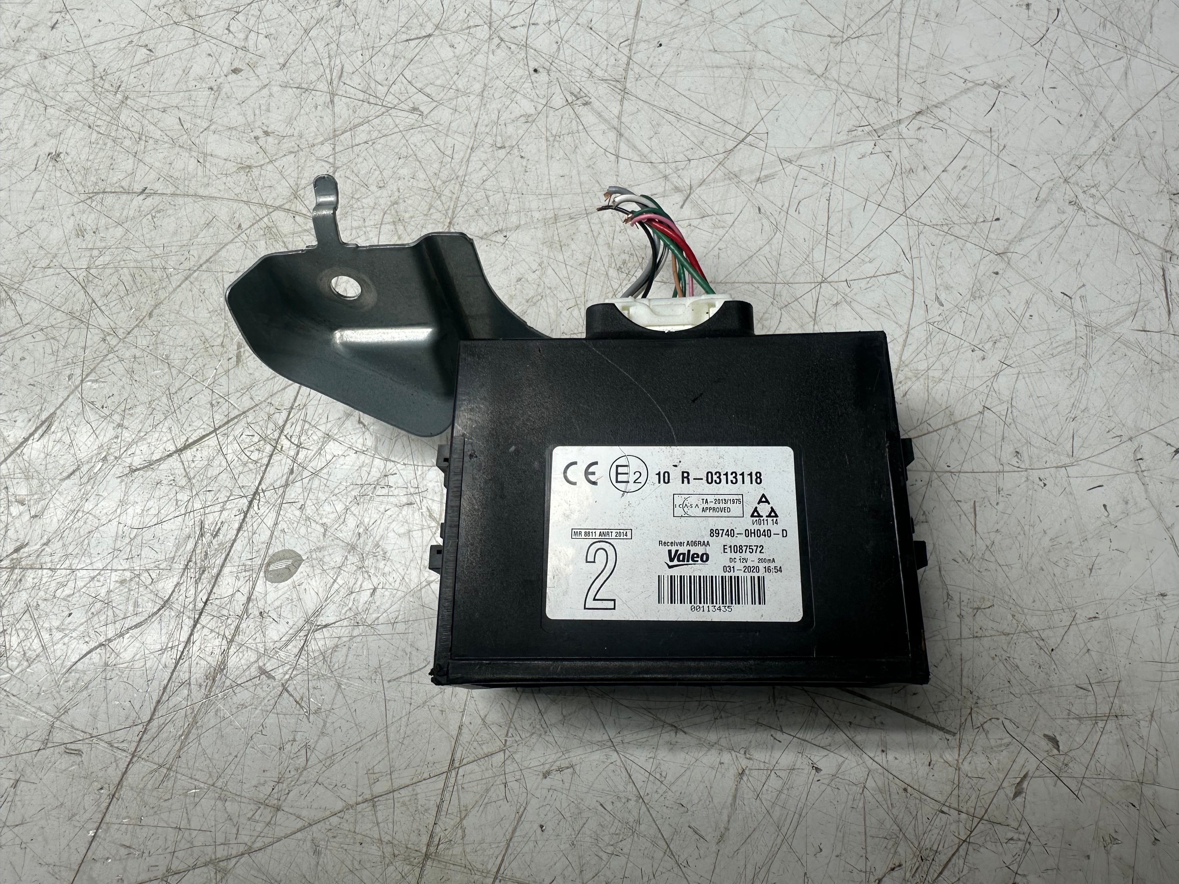 Toyota Aygo 2019 Door Control Module (89740-0H040-D)