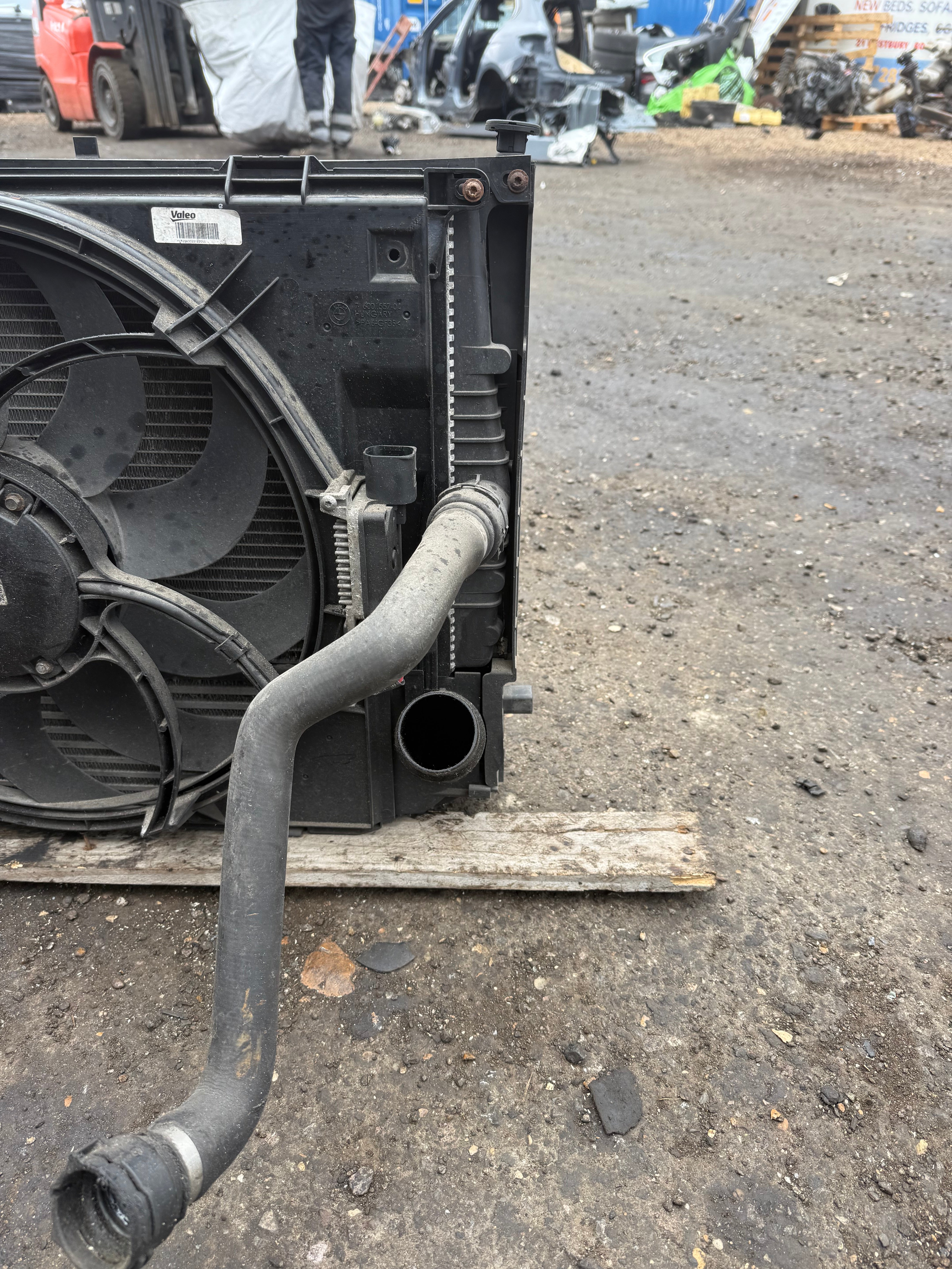 BMW 1 series radiator pack 1.6 petrol N13 engine manual