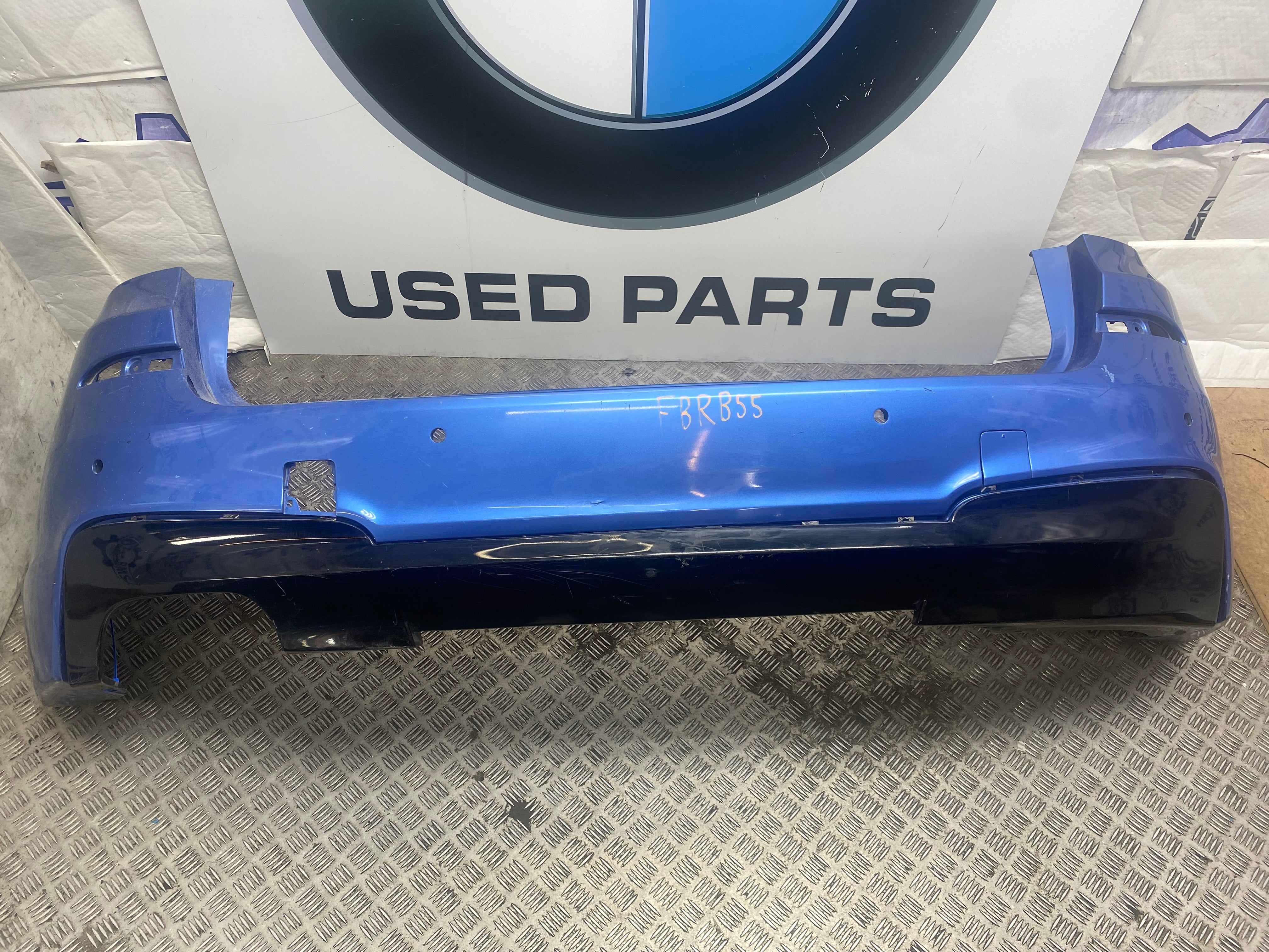 BMW X3 F25 M Sport Blue Rear Bumper – 2011–2014