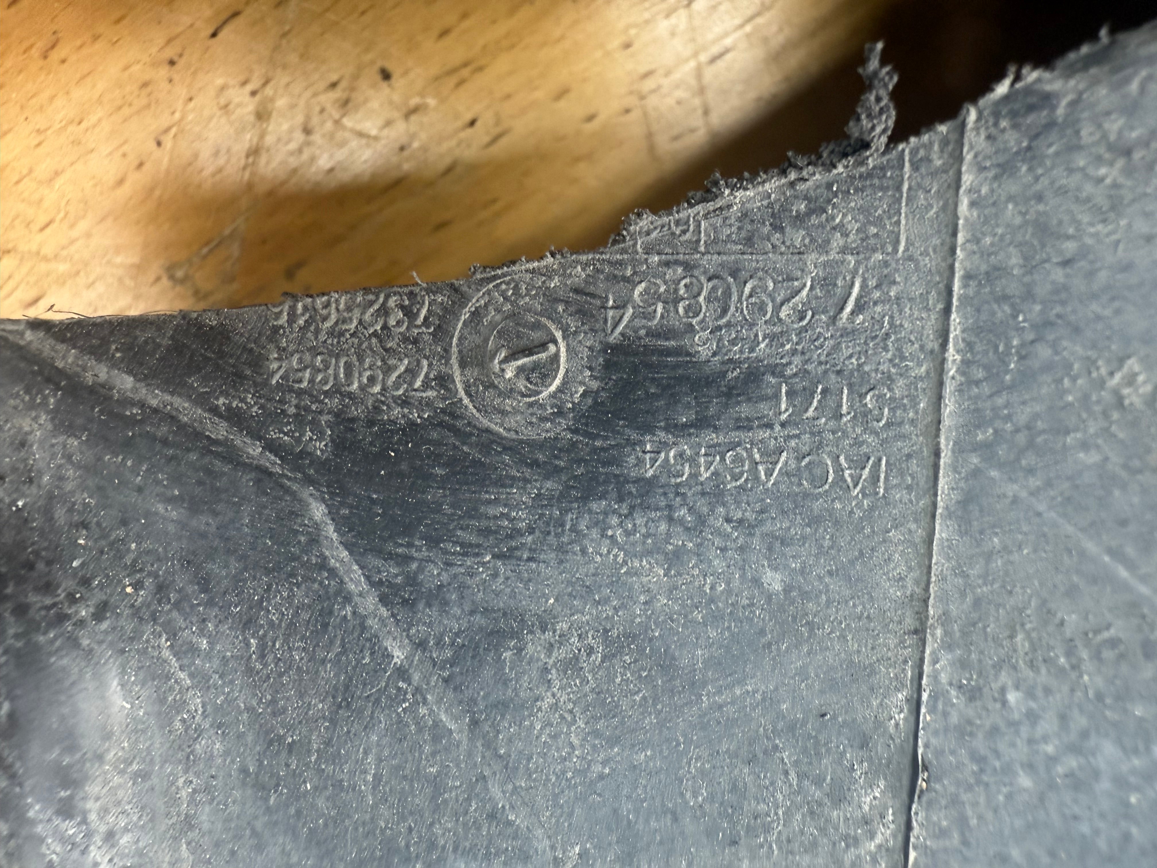 BMW X5 2017 Right Driver’s Side Front (O/S/F) Wheel Arch Cover Liner (7290854)