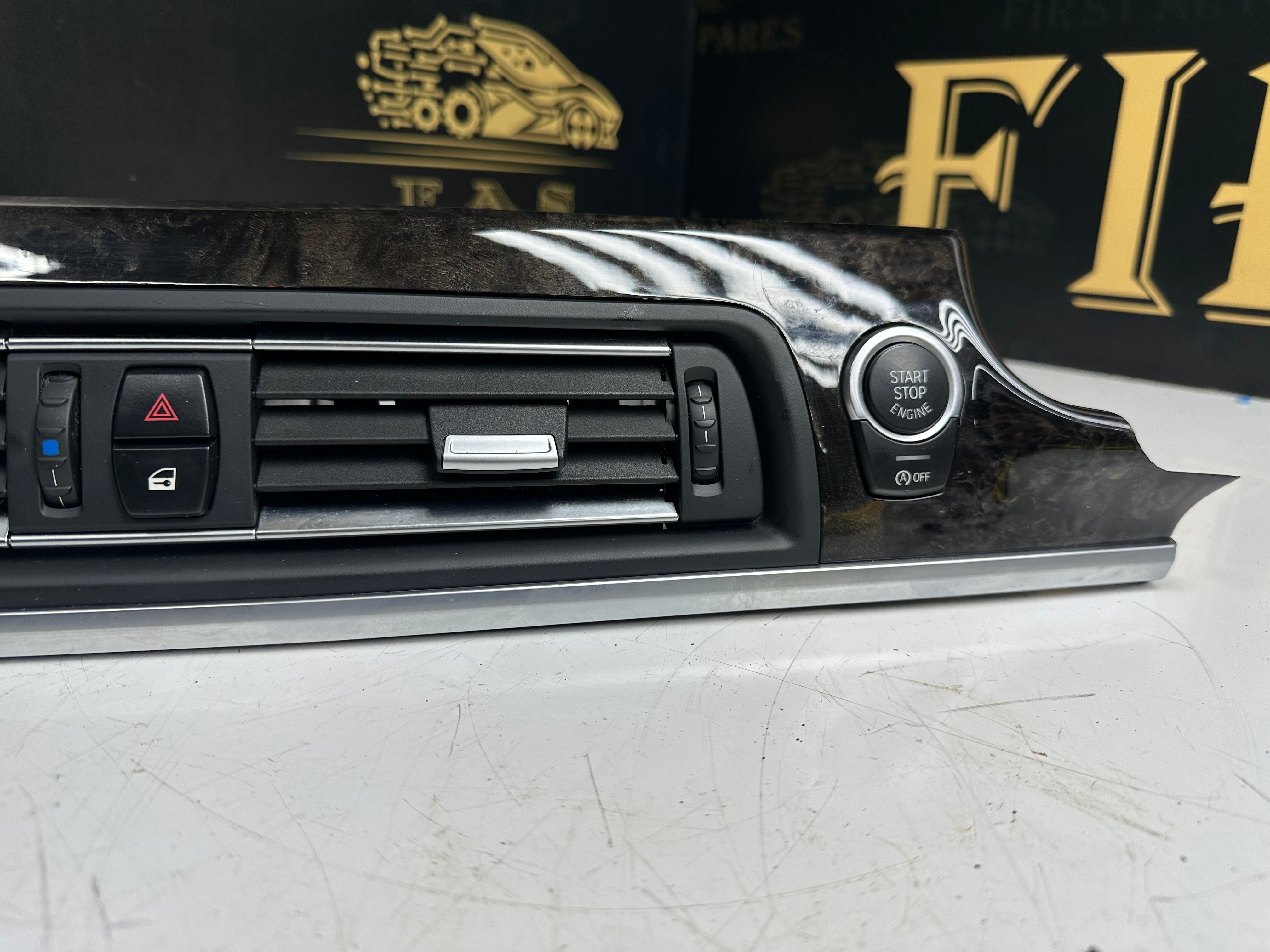 BMW 6 Series M Sport Gran Coupe Dash Air Vent Trim with Grilles & Start/Stop Button