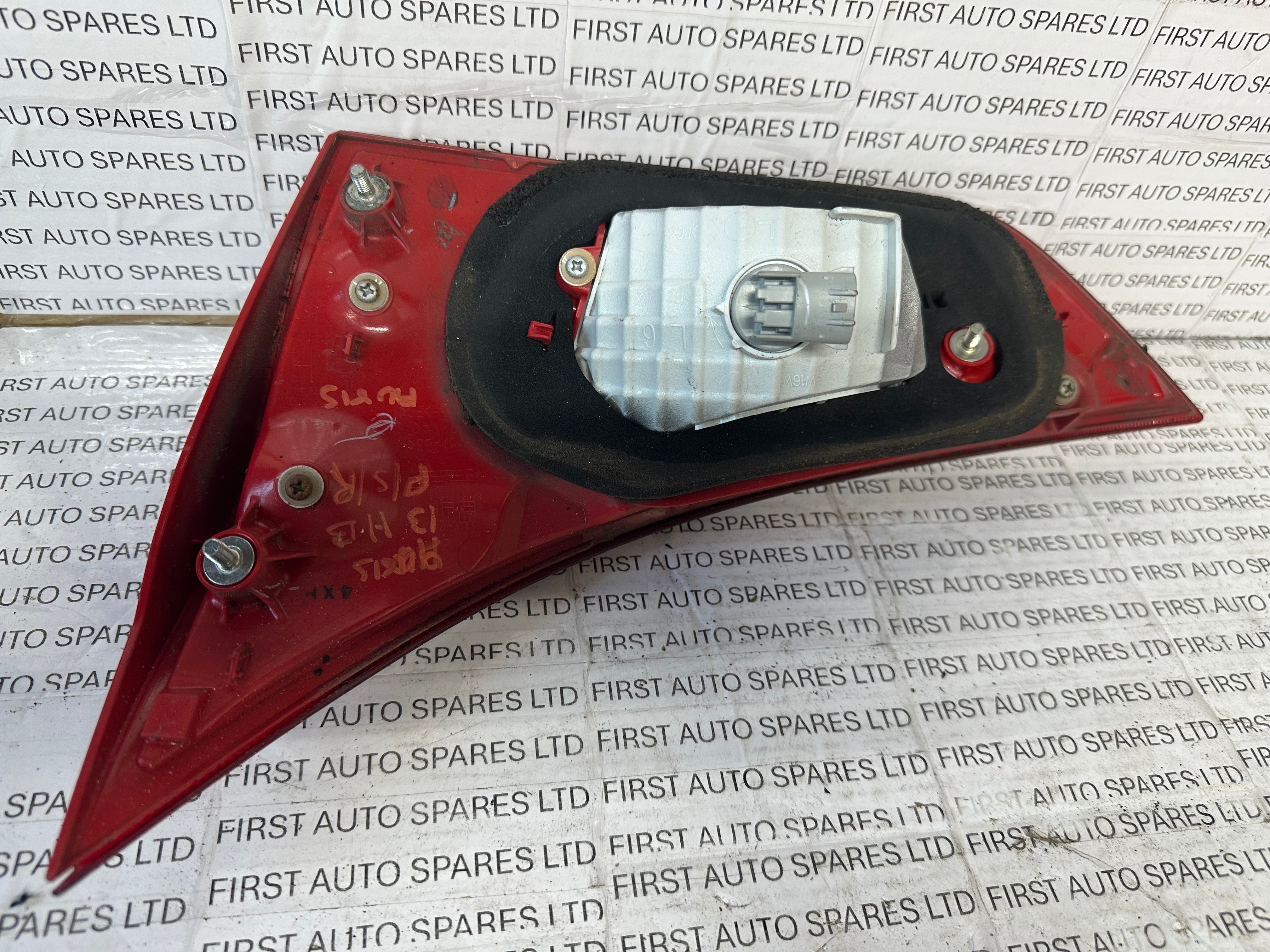 Toyota Auris 2012 Right Rear Tail Light