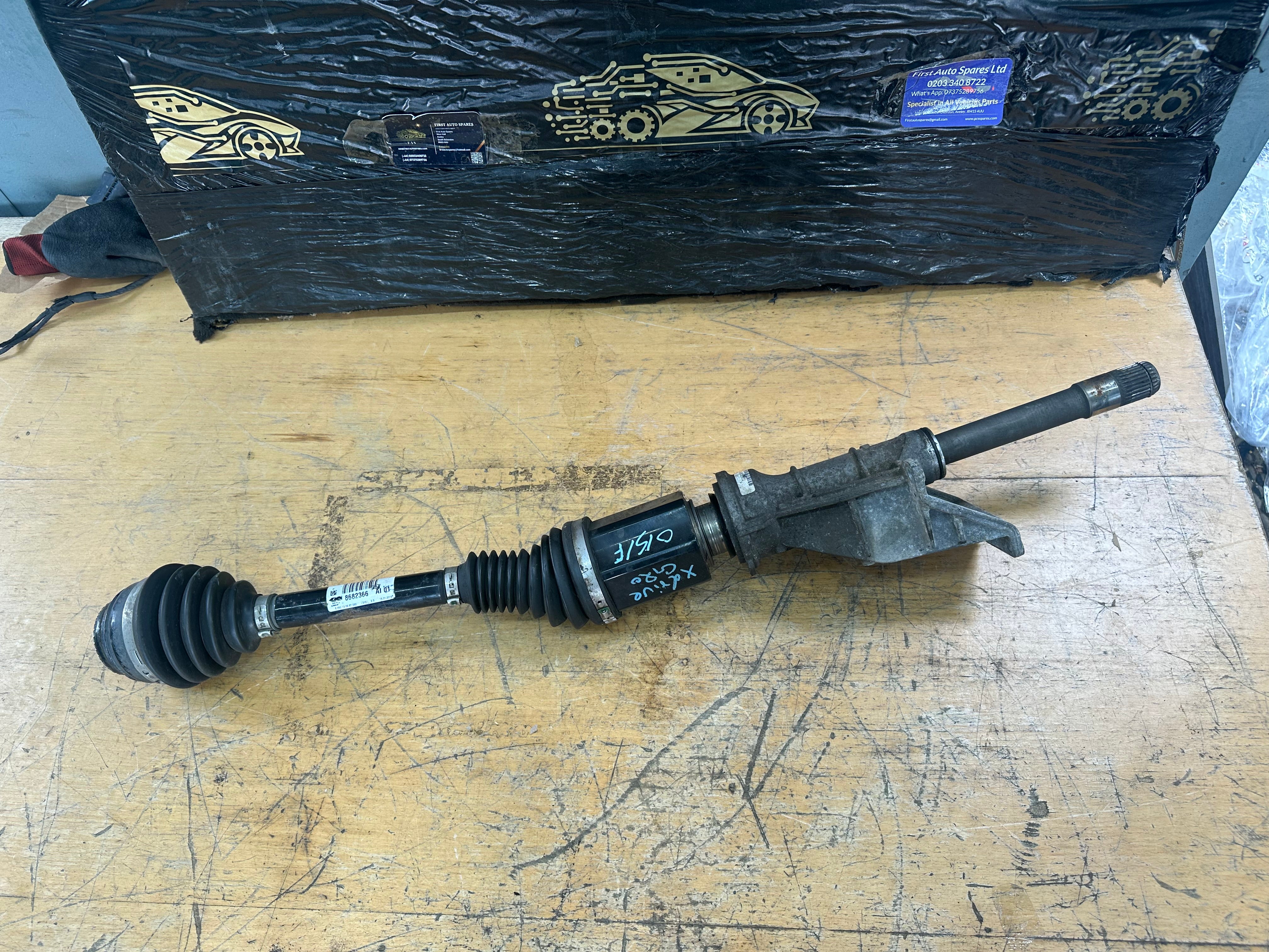 BMW 3 Series G20 xDrive 2019 Front Right Driver’s O/S/F Driveshaft (8682366)