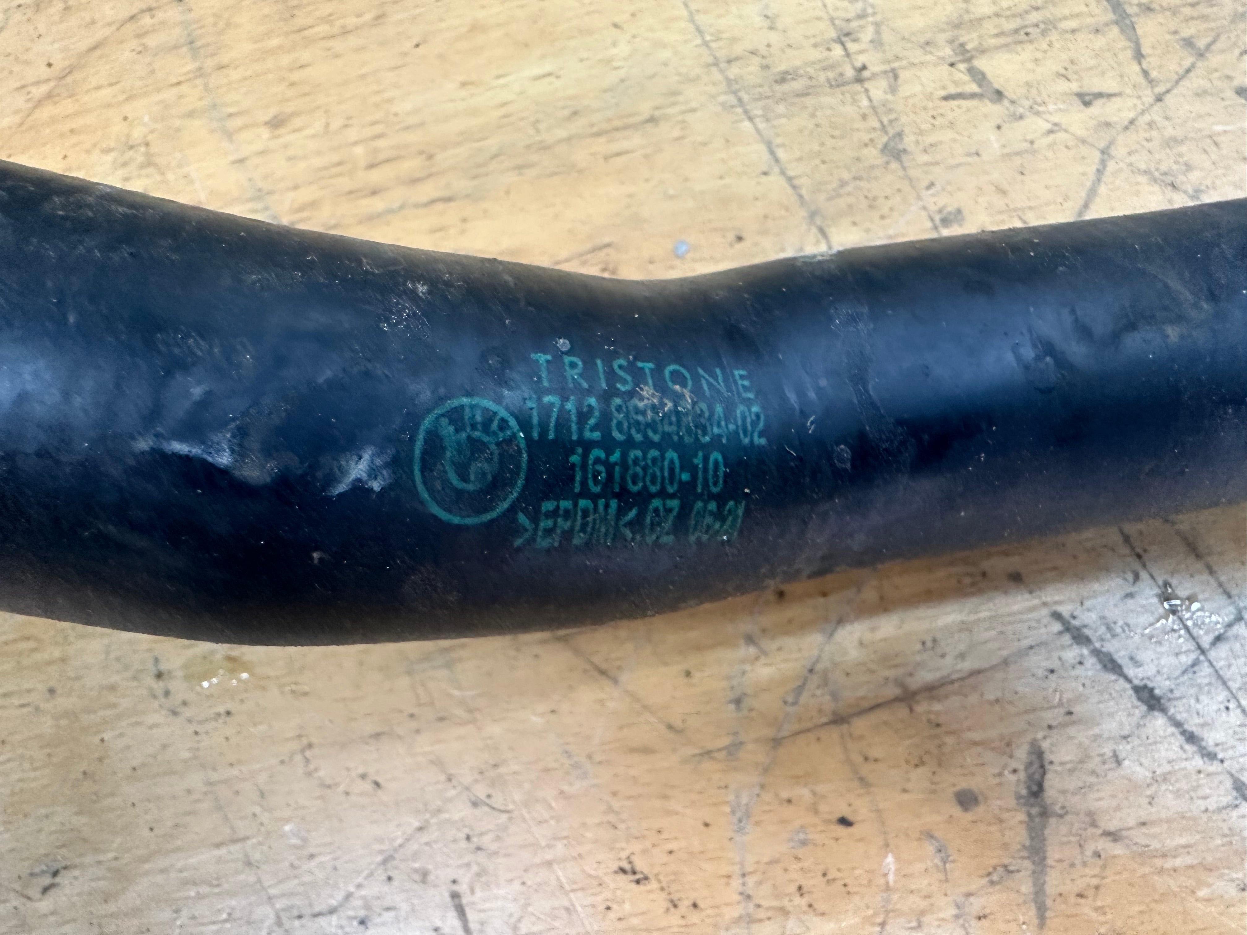 BMW 3 Series G20 2021 2.0 Hybrid Water Coolant Pipe Hose (8654834) (8654834-02)