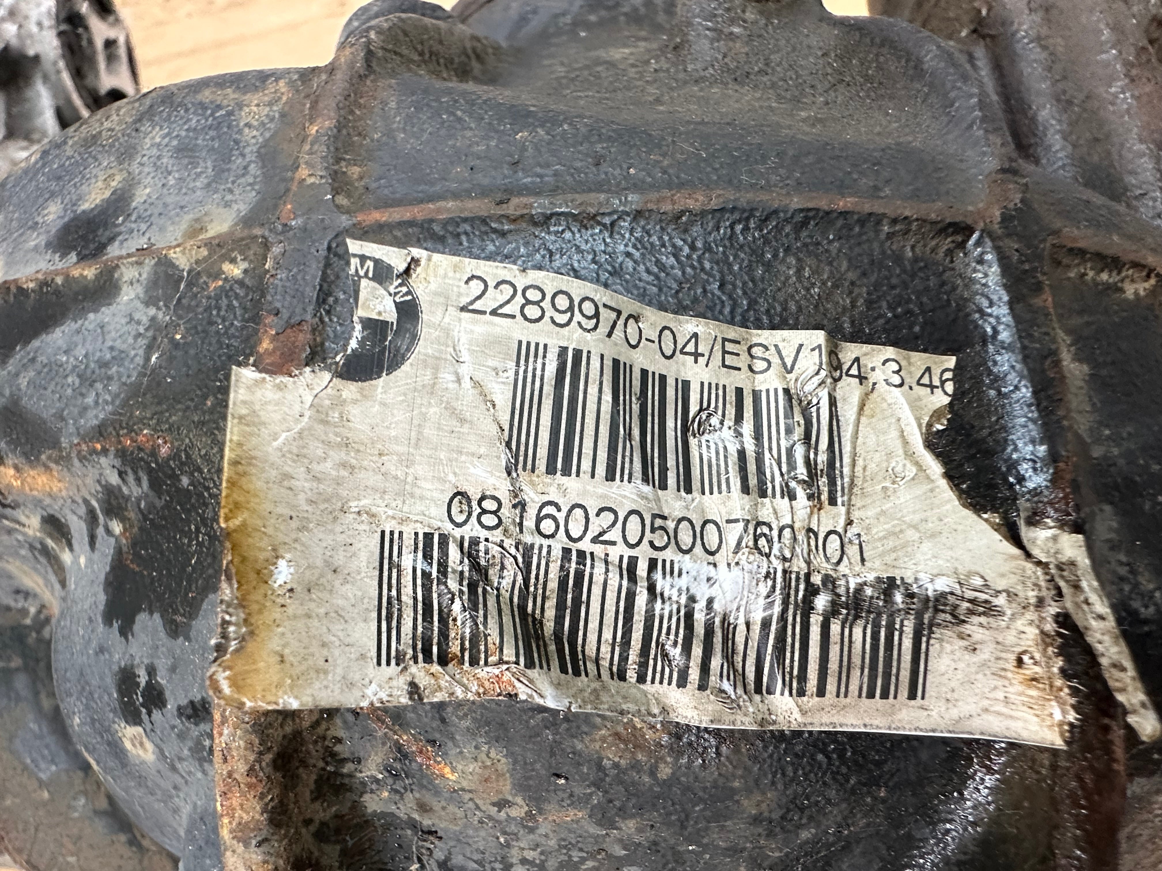 BMW M2 M3 M4 F80 F82 F83 F87 Rear Differential Diff 3.46 Ratio (2289970-04) (2289970)