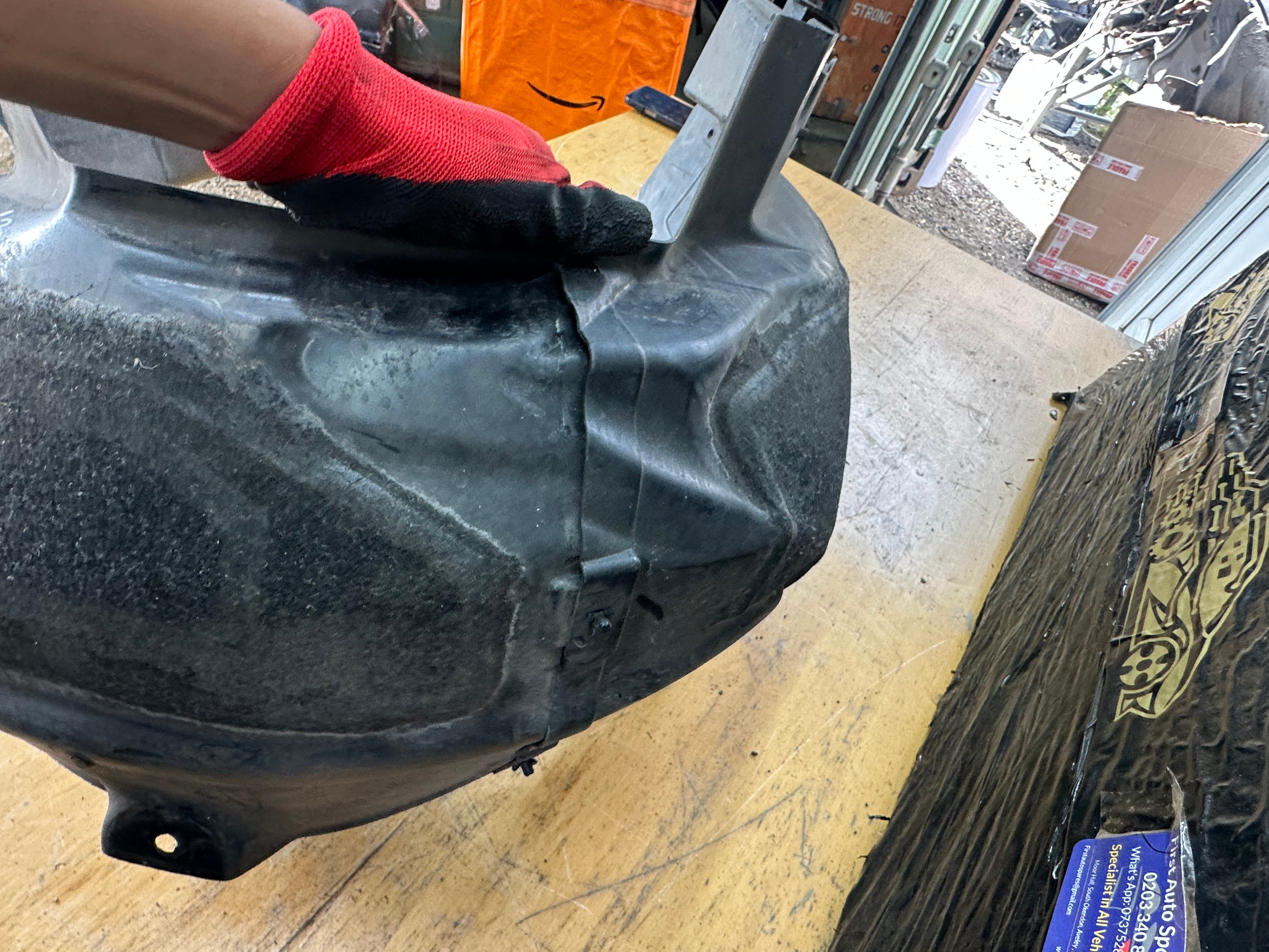 BMW i3 2019 Inner Wing Arch Liner Rear Right Driver Side (7394078)