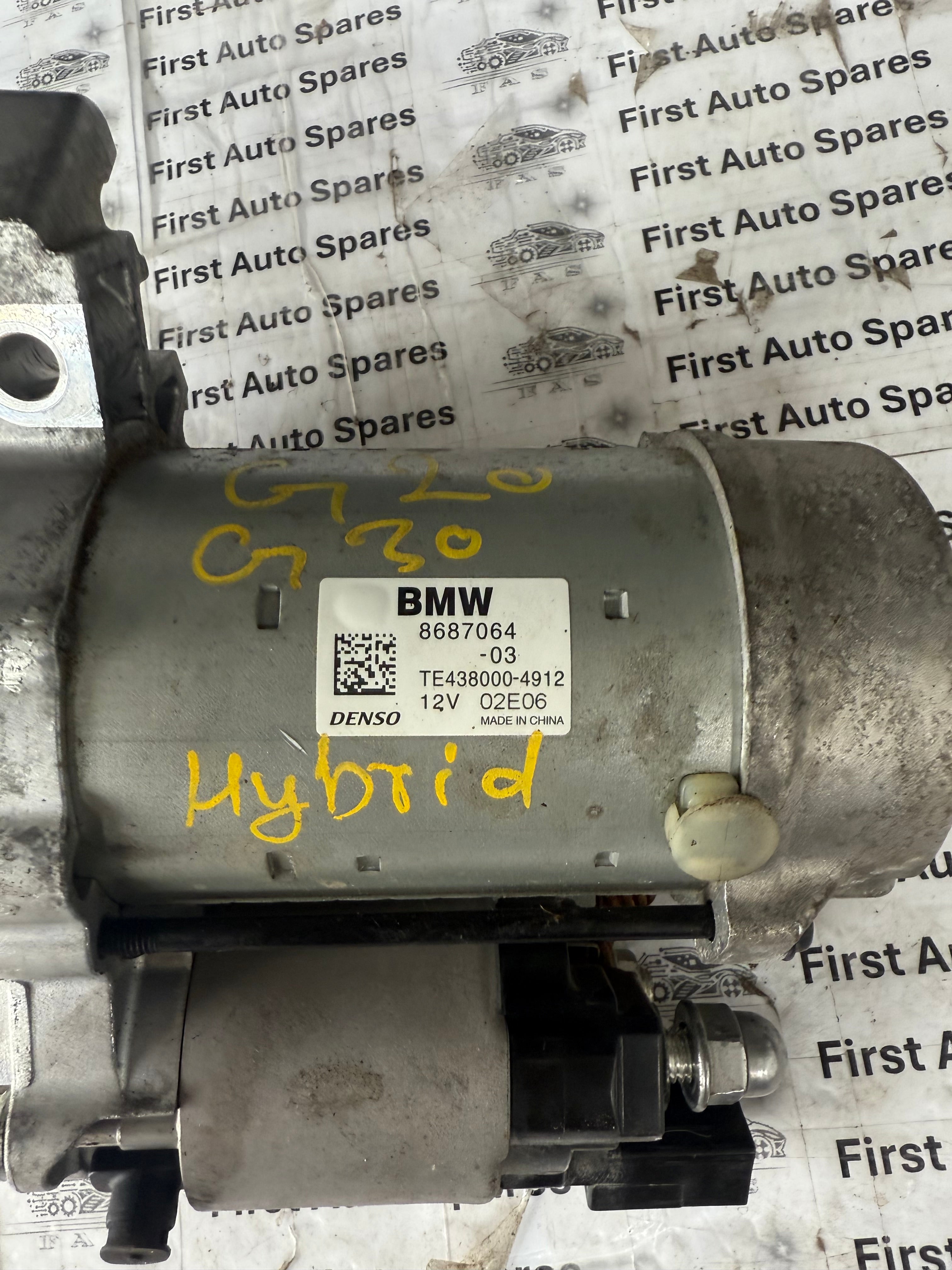 BMW 3 Series G20 G21 2020 330e 2.0 Petrol B48 Starter Motor (8687064)