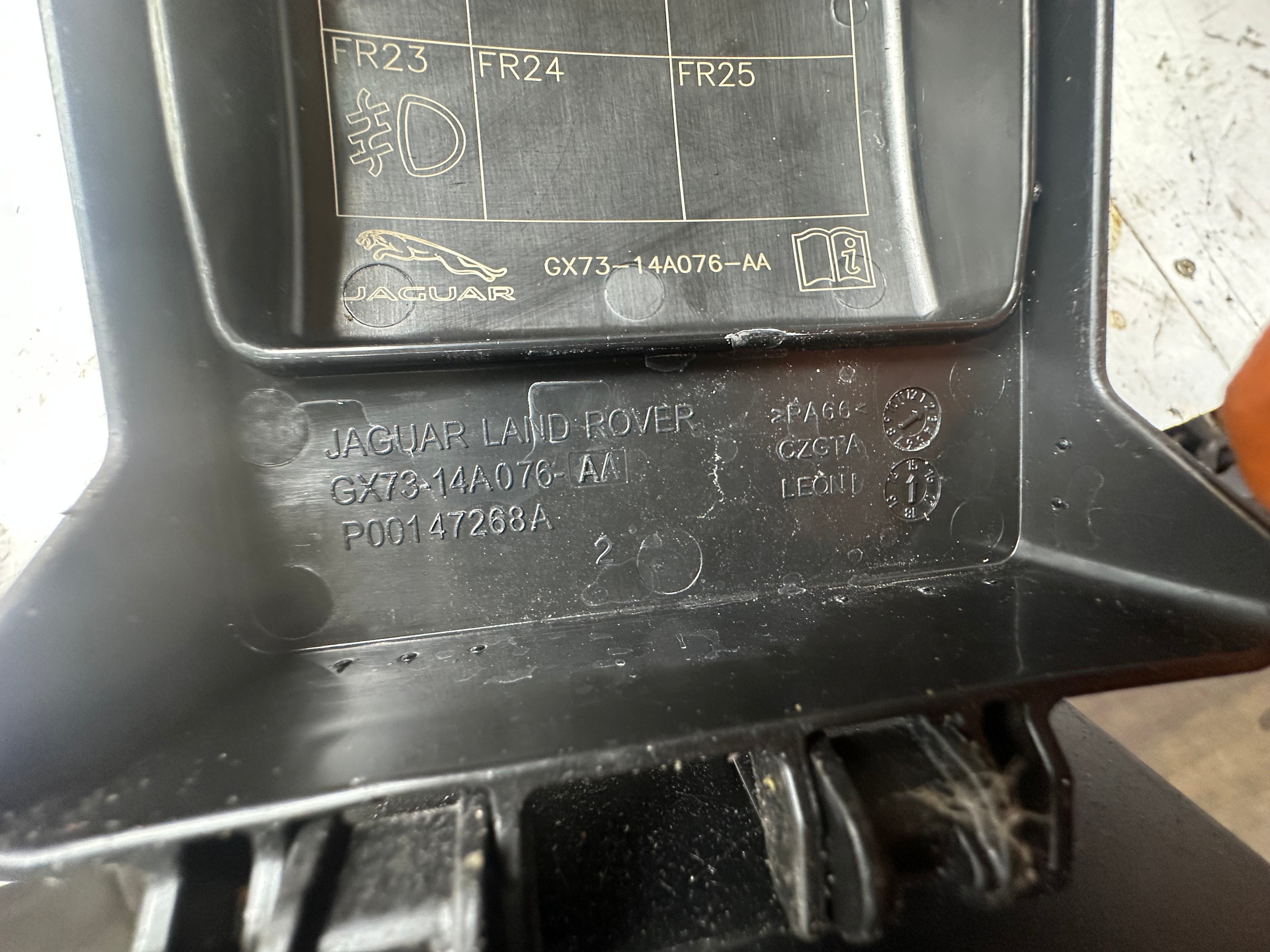 Jaguar XF R-Sport MK2 2015–2020 Fuse Box (GX73-14A076-AA)