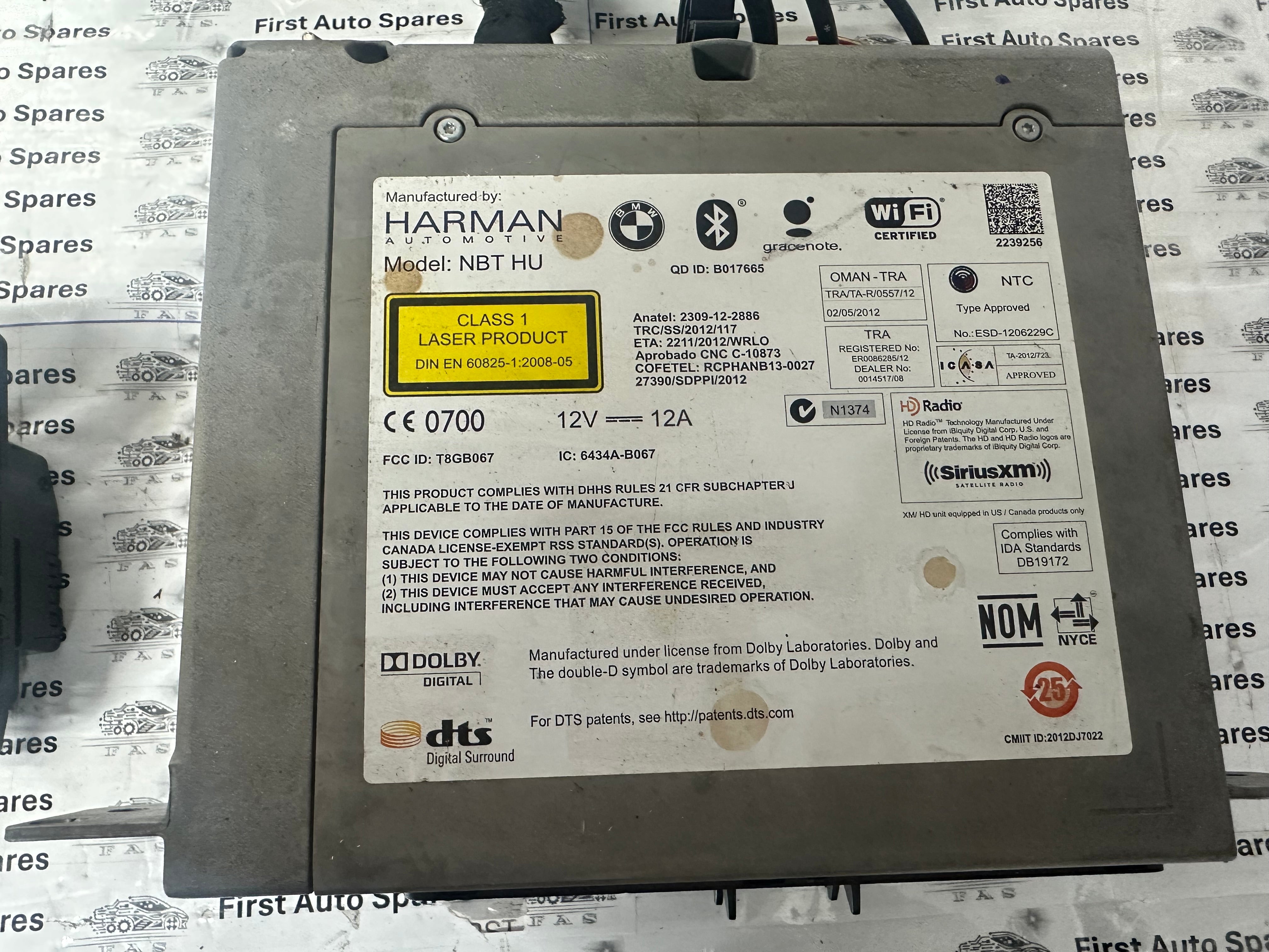 BMW X5 F15 F16 X6 Complete NBT Harman/Kardon System (9350723-03) (681995001) (9347878 04 R)