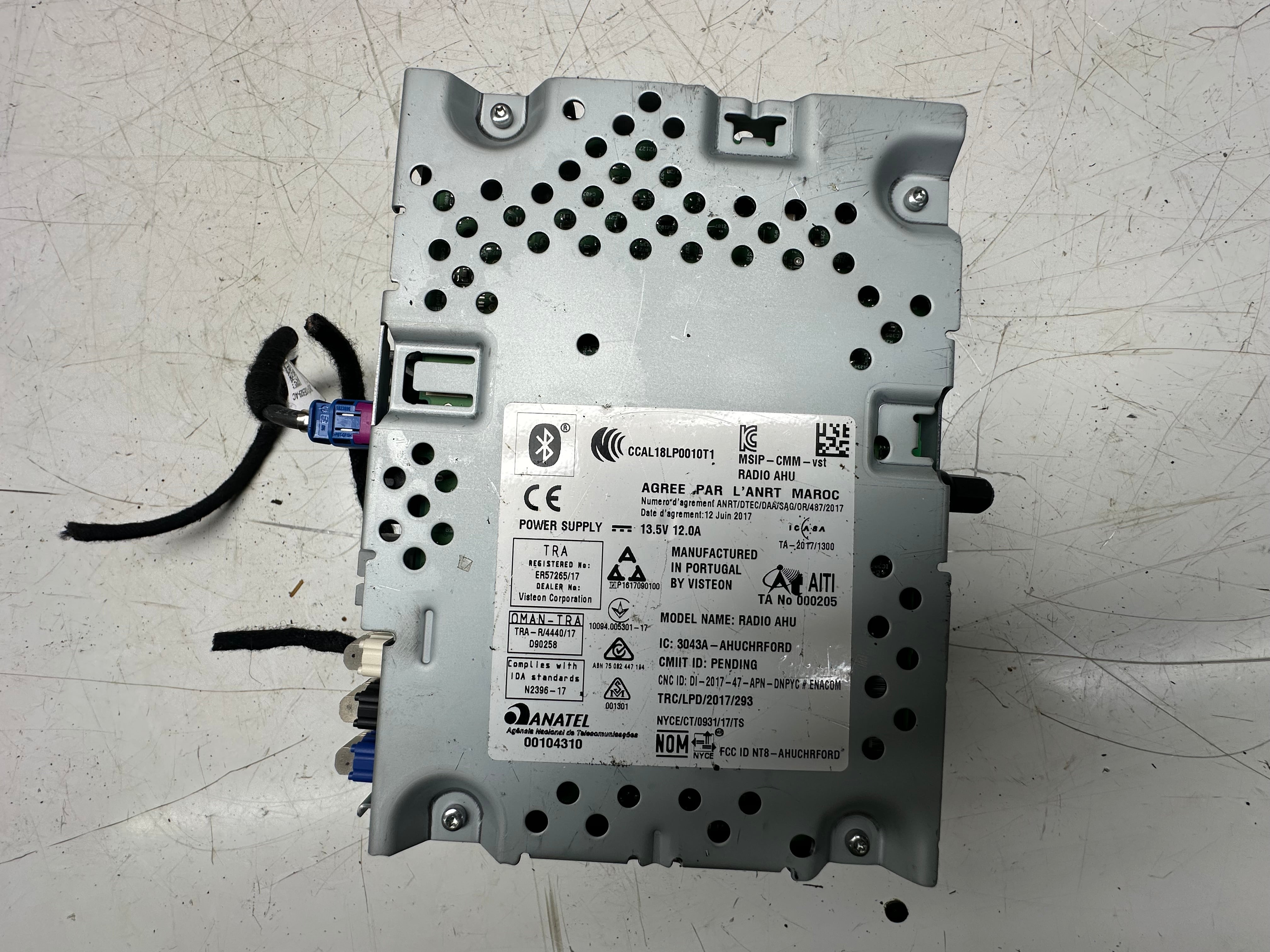 Ford Transit Custom TTF Radio ECU Module (JK2T-18D832-BR)