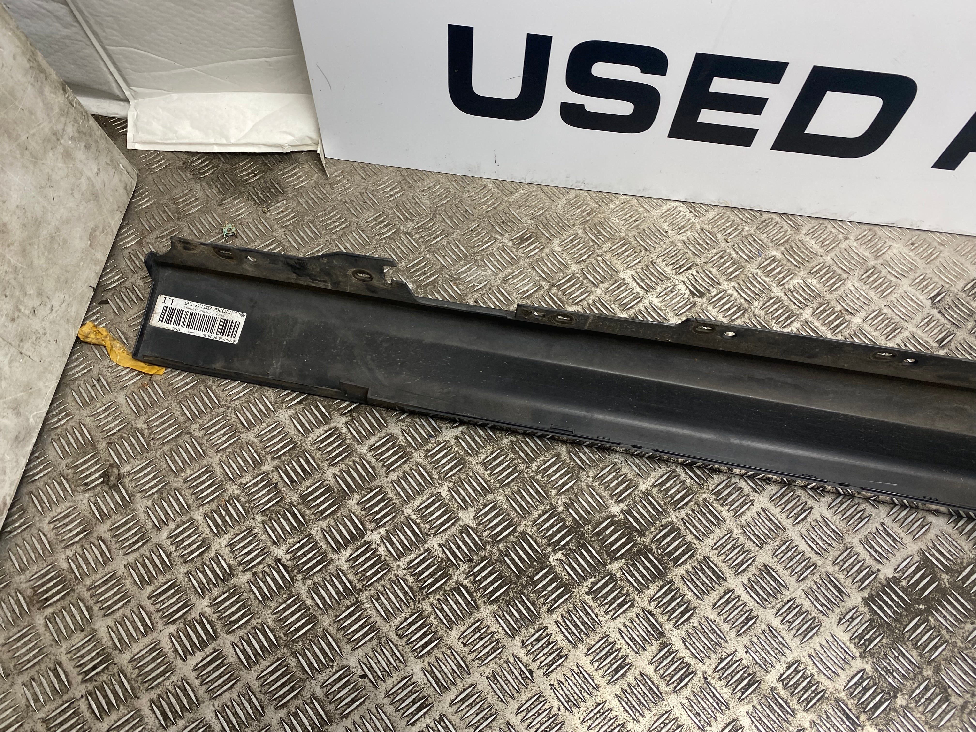 BMW 3 Series F30 M Sport Left Side Skirt 2012–2019