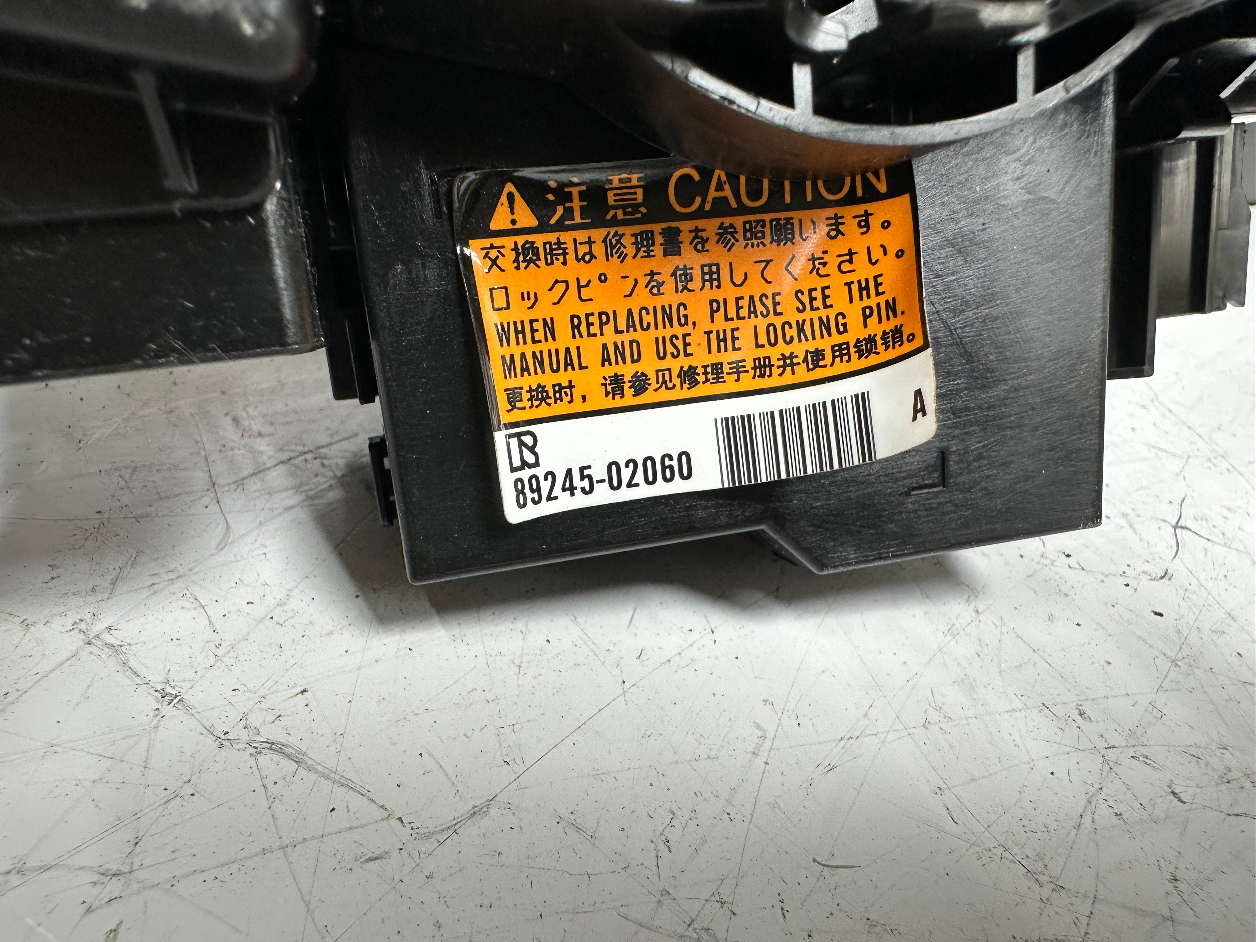 Toyota Auris 2016 Clock spring / Angle Sensor / Squib (89245-02060)
