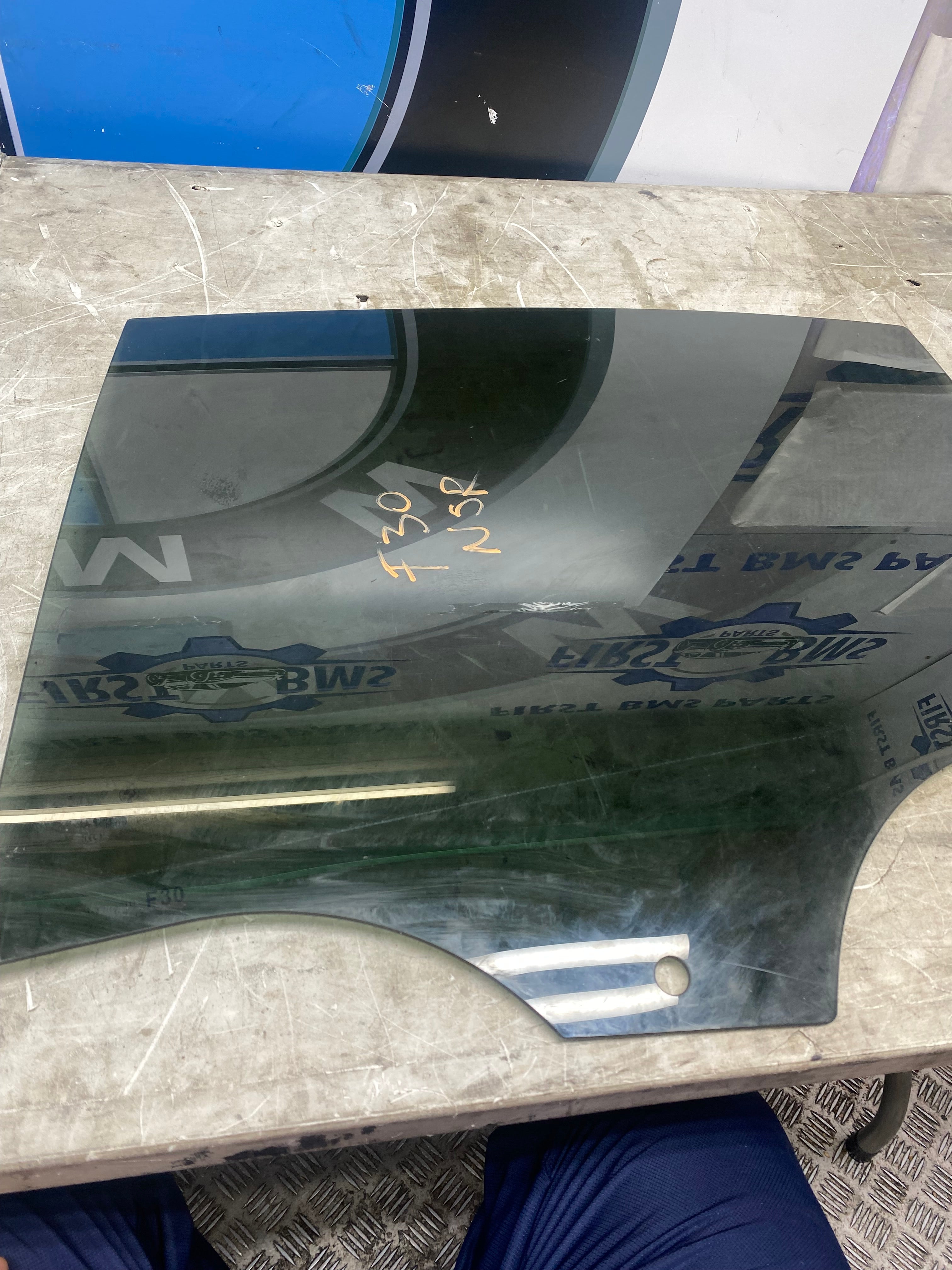 BMW 3 Series F30 Rear Passenger Side Window Glass – 2012–2019