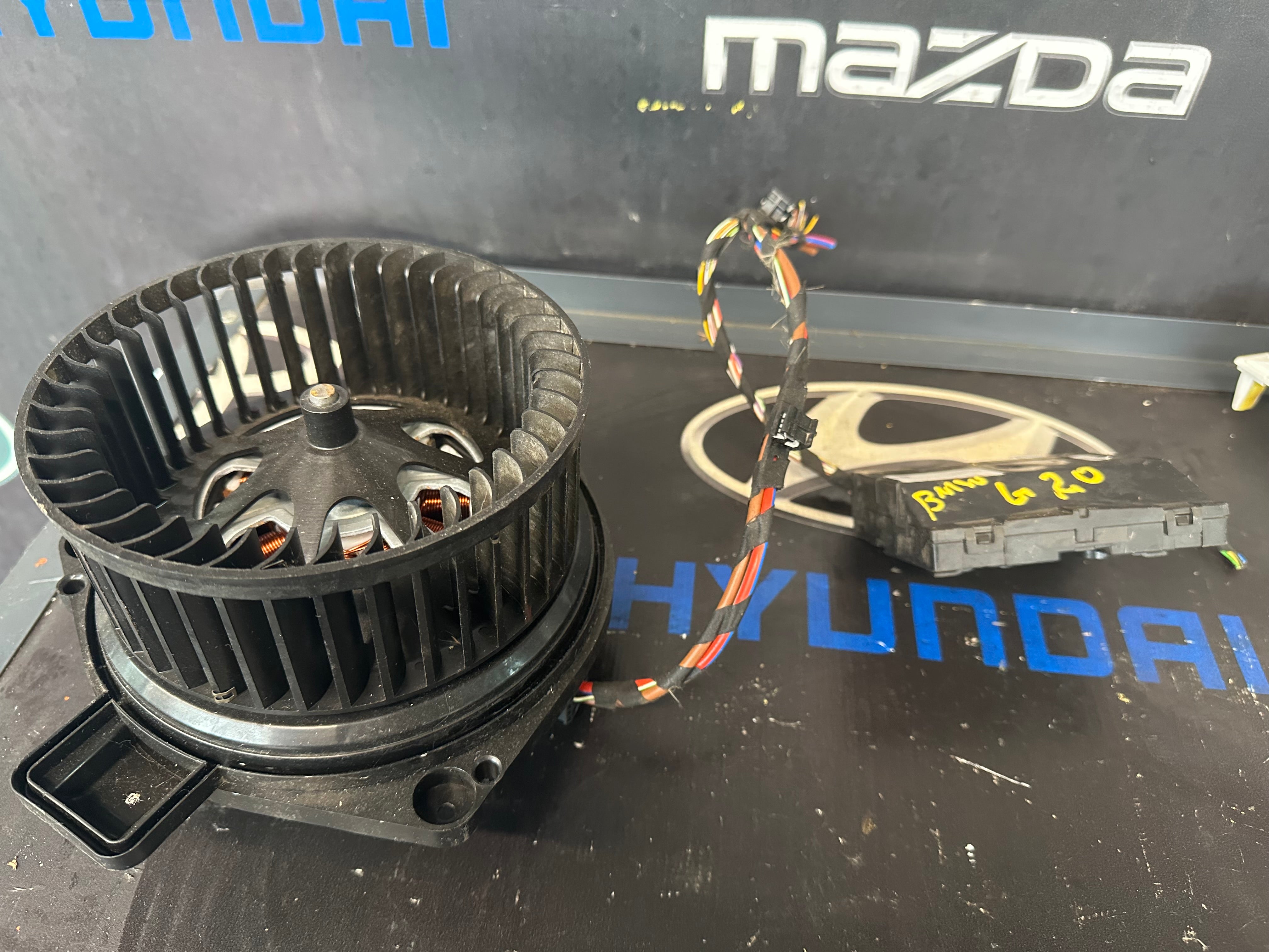 BMW Heater Blower Motor Fan & Control Module (DRF-10238-002, 9442983-01)