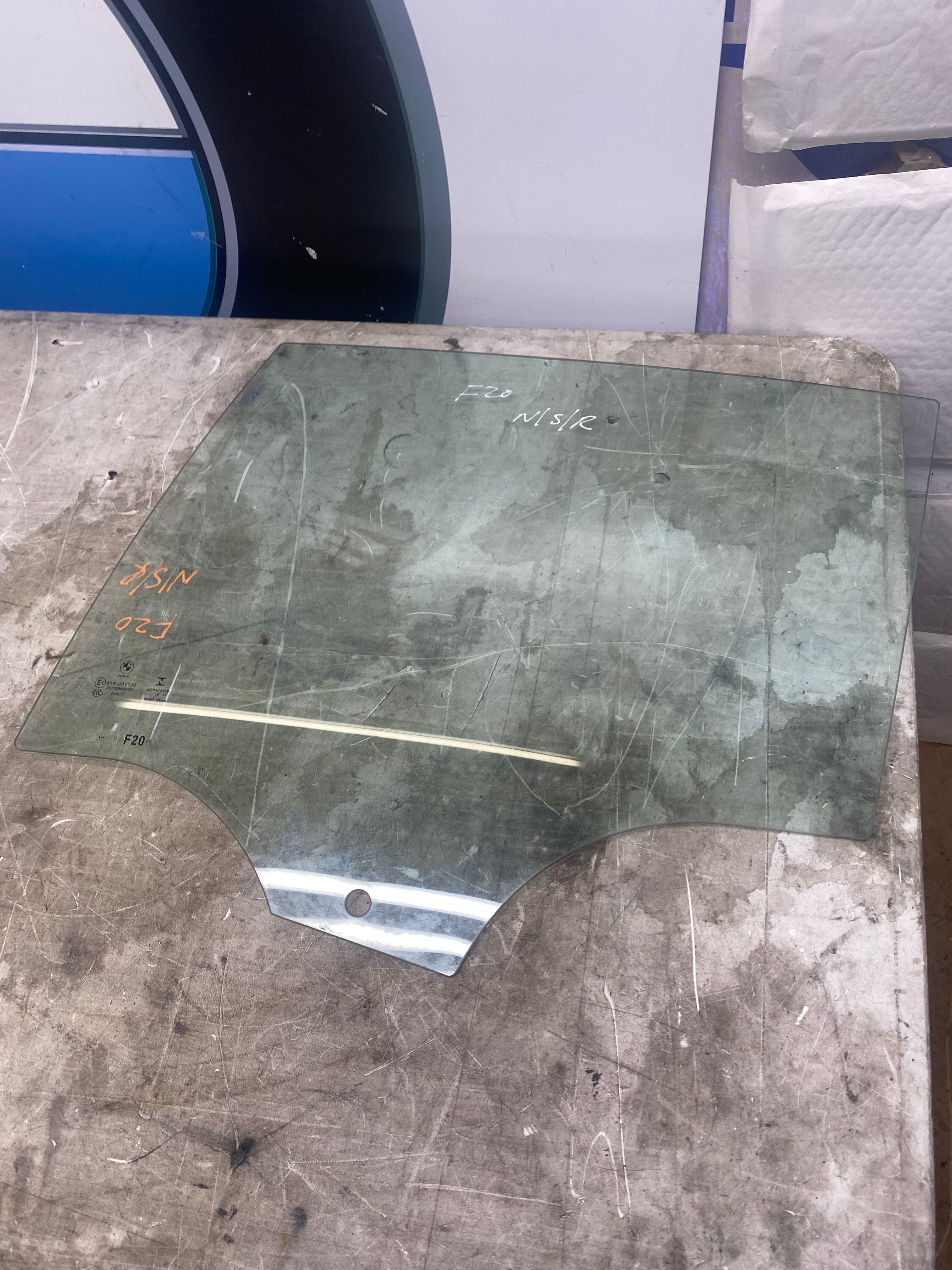 BMW 1 Series F20 Rear Passenger Side Window Glass – 2011–2019