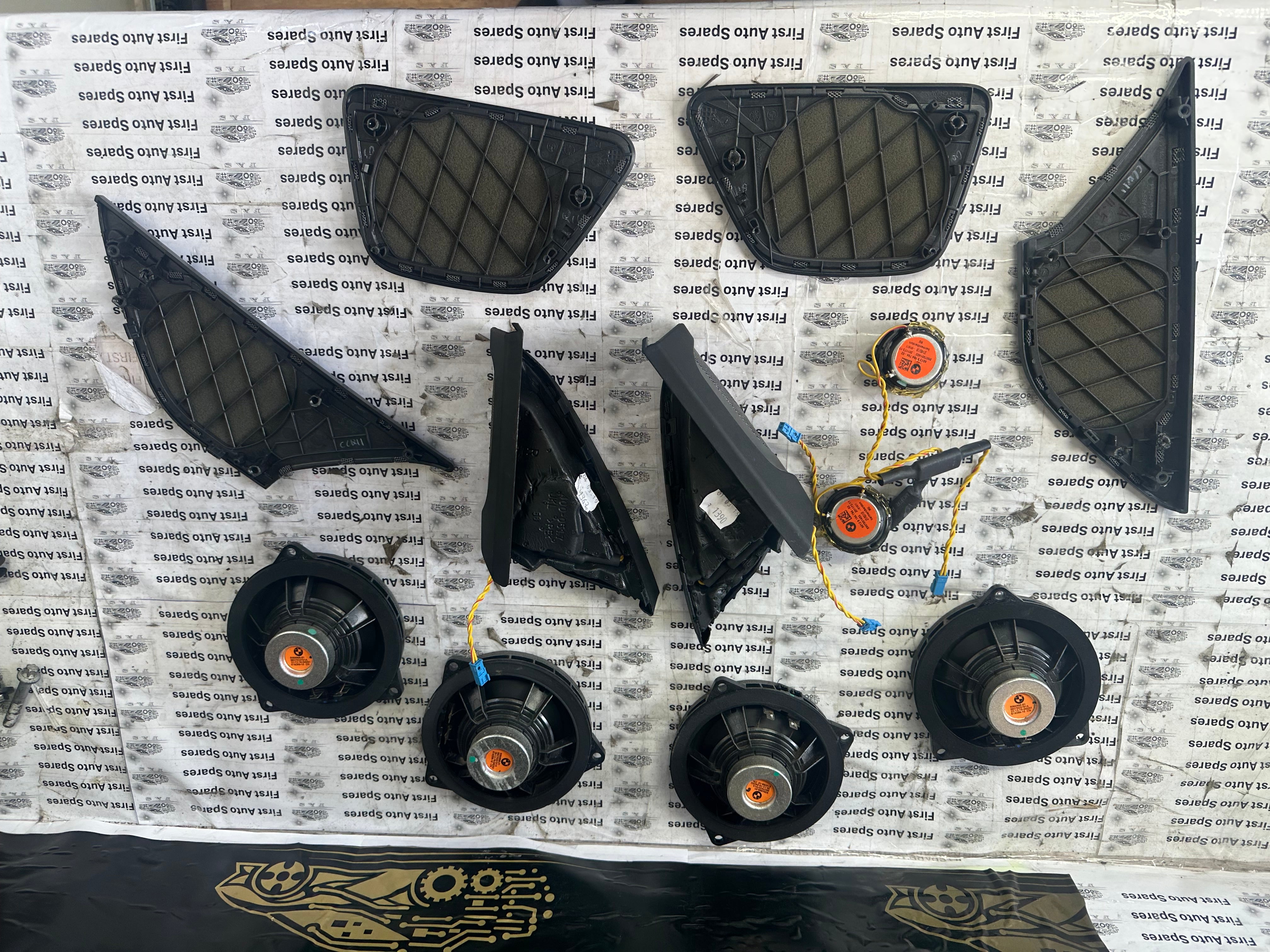 BMW 5 Series G30 G31 Harman Kardon Speakers Set – Front & Rear