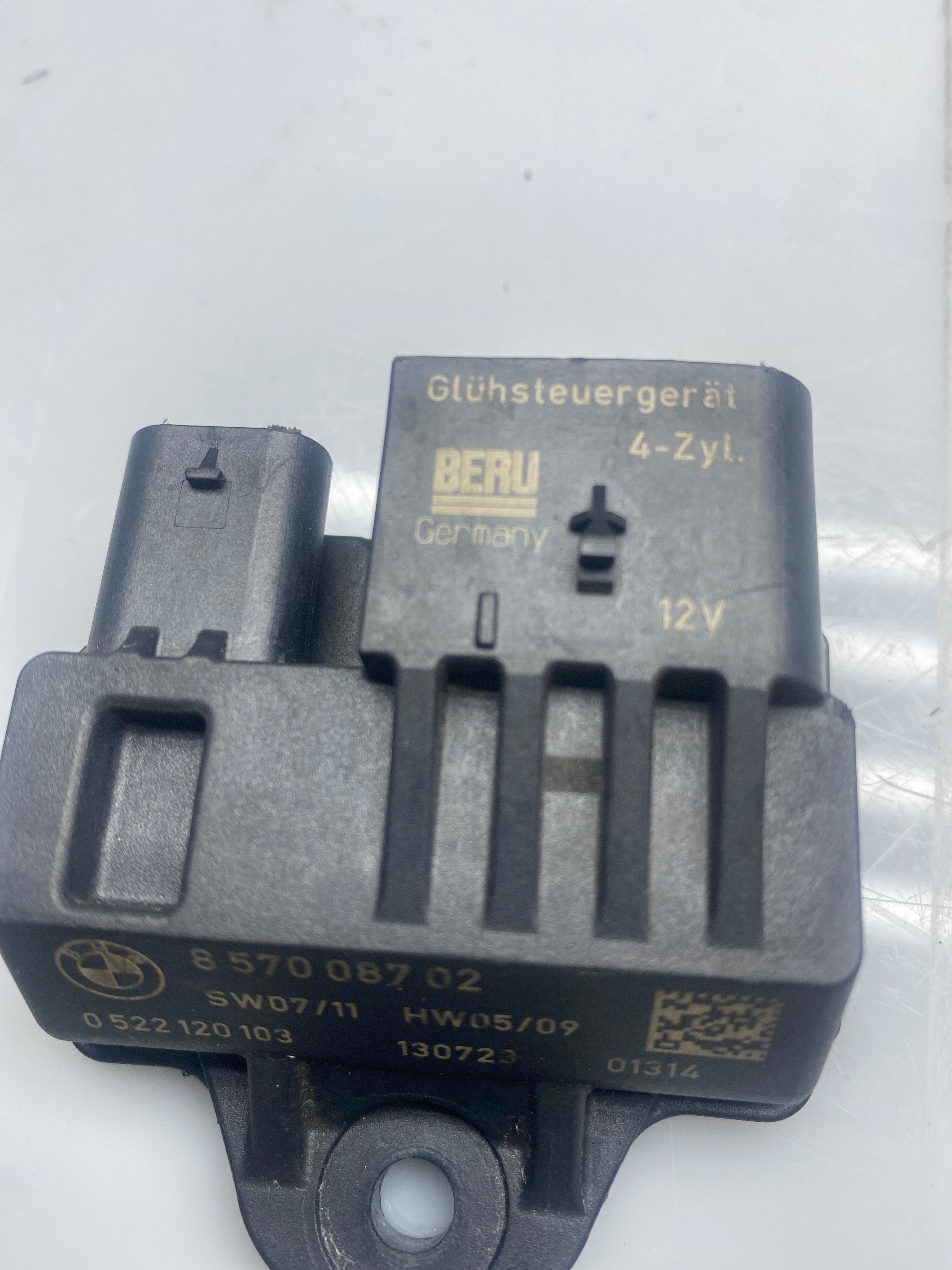 BMW 1/2/3/4/5 Series Glow Plug Control Module/Relay (N47N Diesel)(8570087)