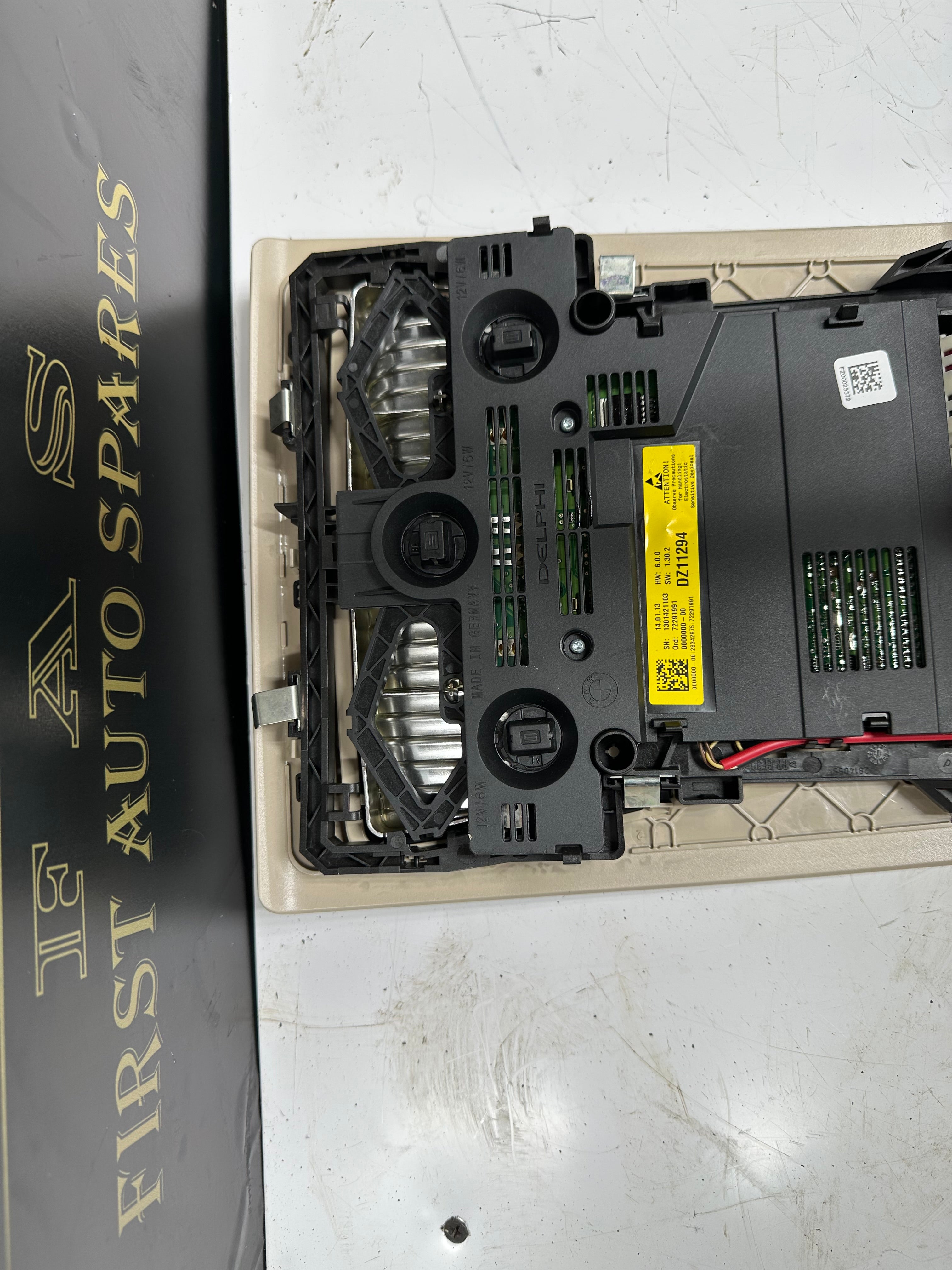 BMW 6 Series F12 Front Interior Roof Light Panel LED (0000000-00) (DZ11294)