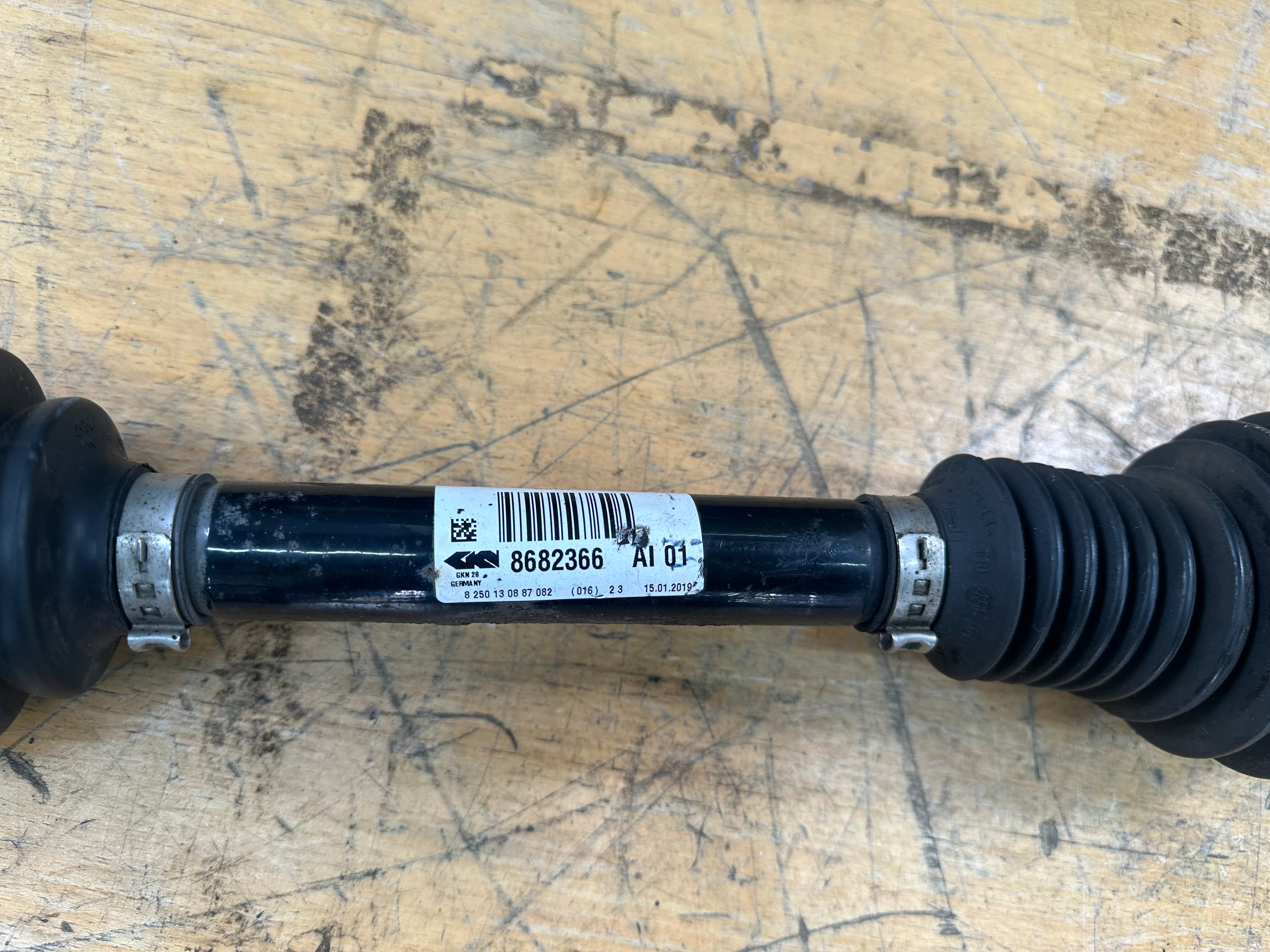 BMW 3 Series G20 xDrive 2019 Front Right Driver’s O/S/F Driveshaft (8682366)
