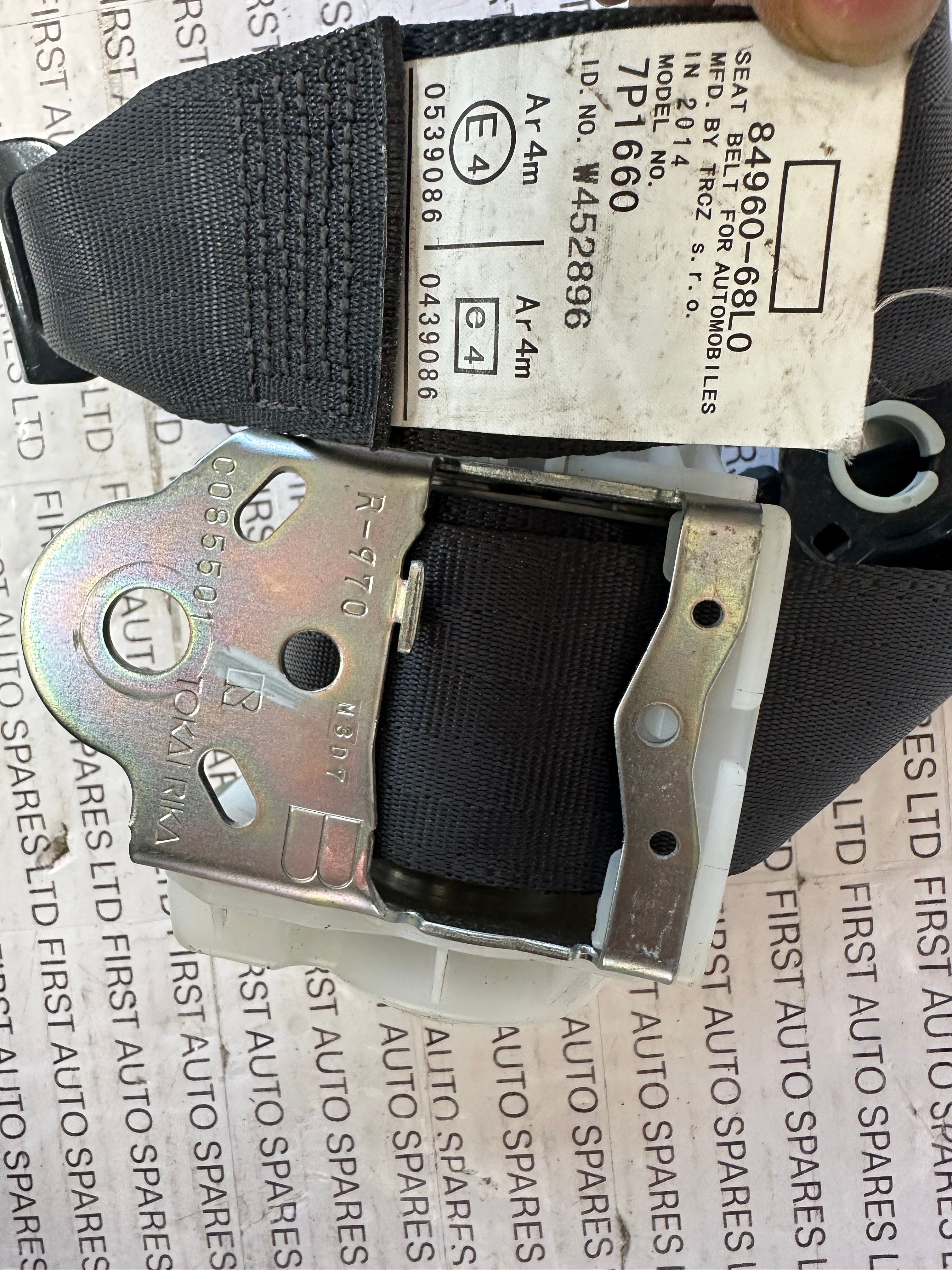 Suzuki Swift Mk3 2015 Rear Seat Belt (84960-68L0)