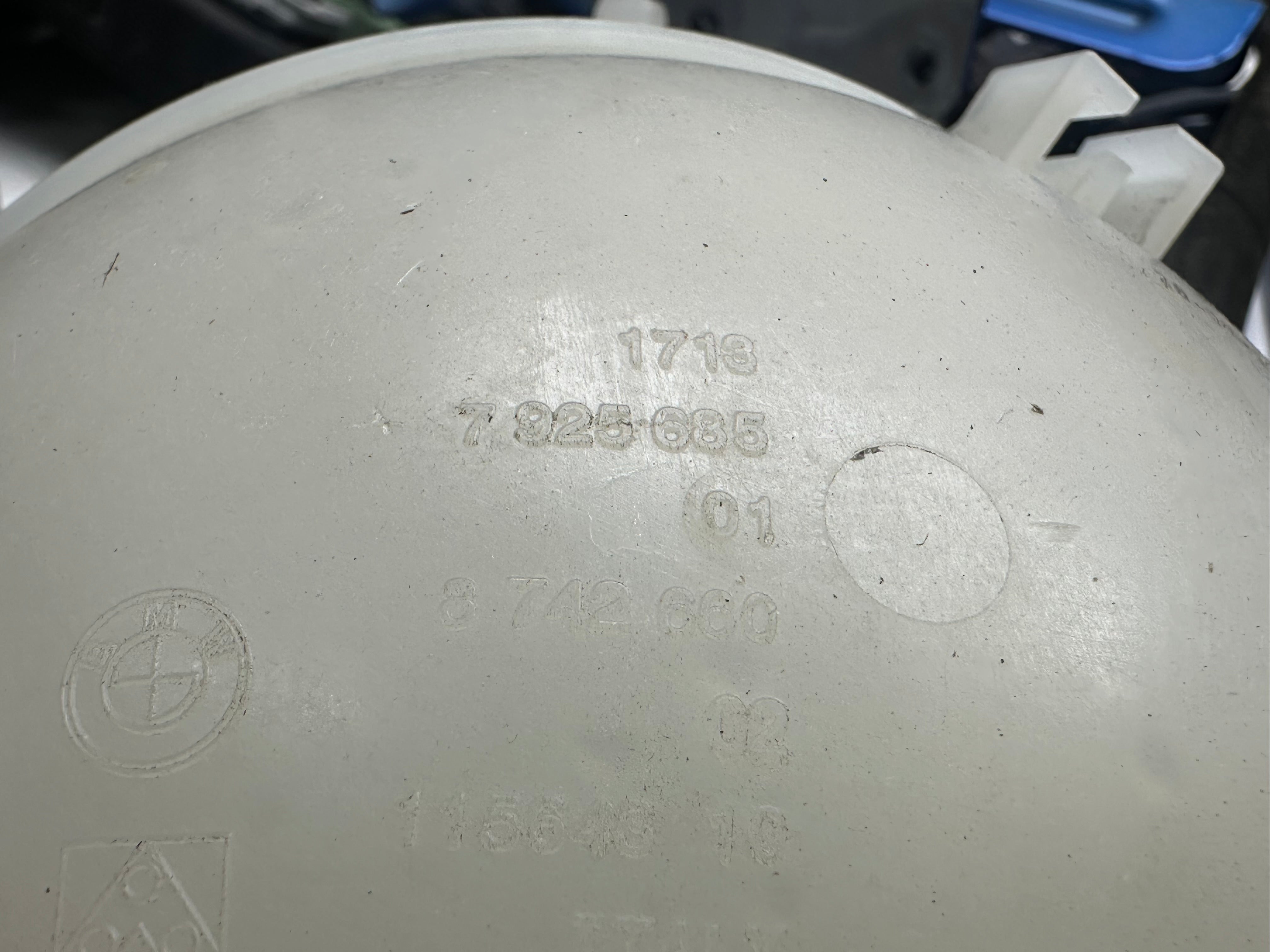 BMW X3 Series G01 G08 Coolant Expansion Tank Overflow Bottle (7925685)