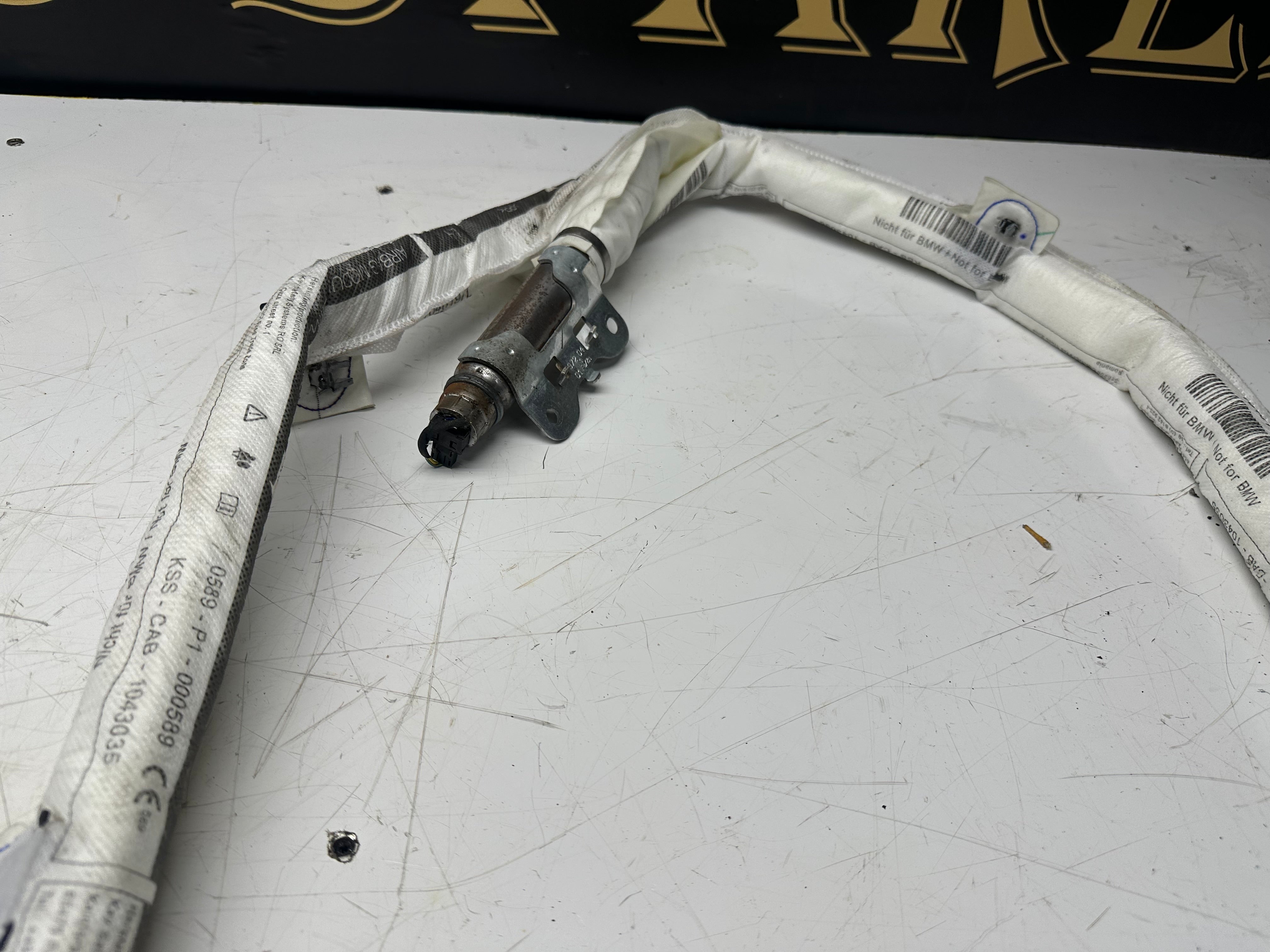 BMW 5 Series Roof Curtain Airbag Left (84737251710) (17B146106772) (0589-P1-000589)