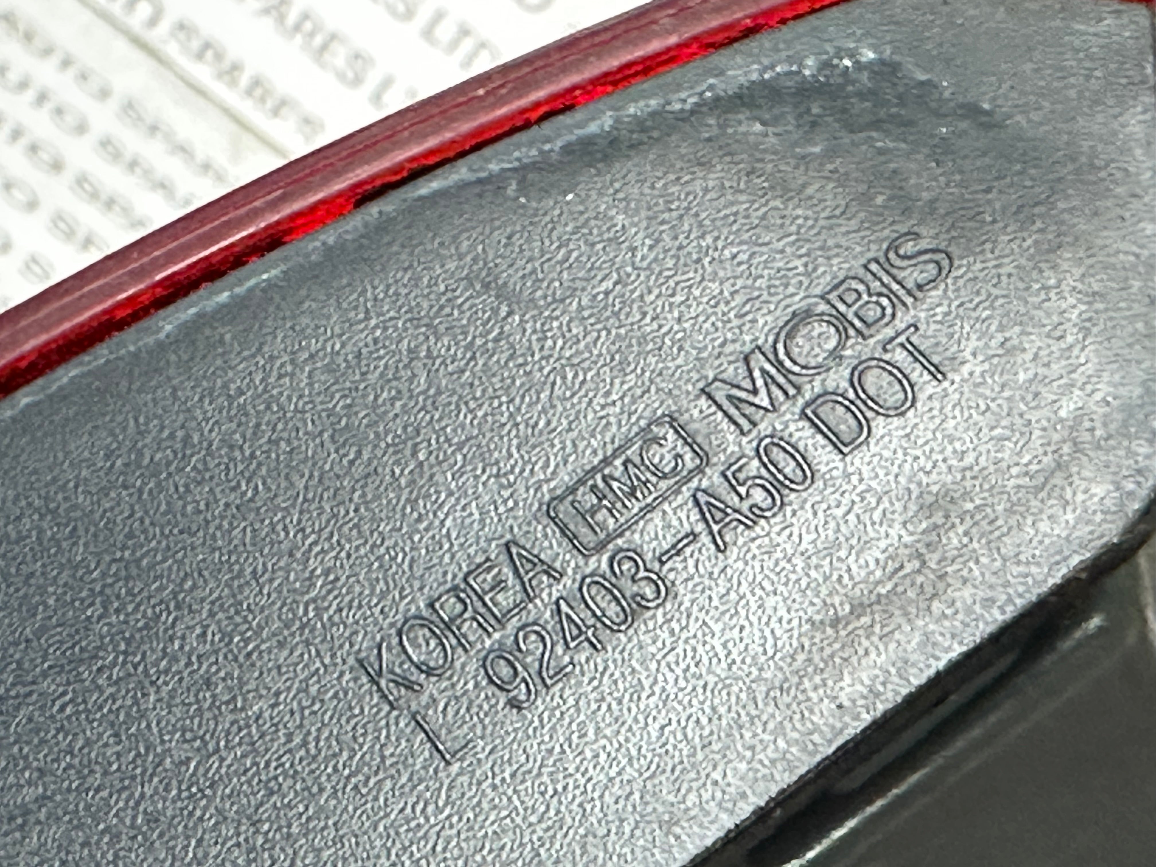 Hyundai i30 GD Left Rear Tail Light (92403-A50)