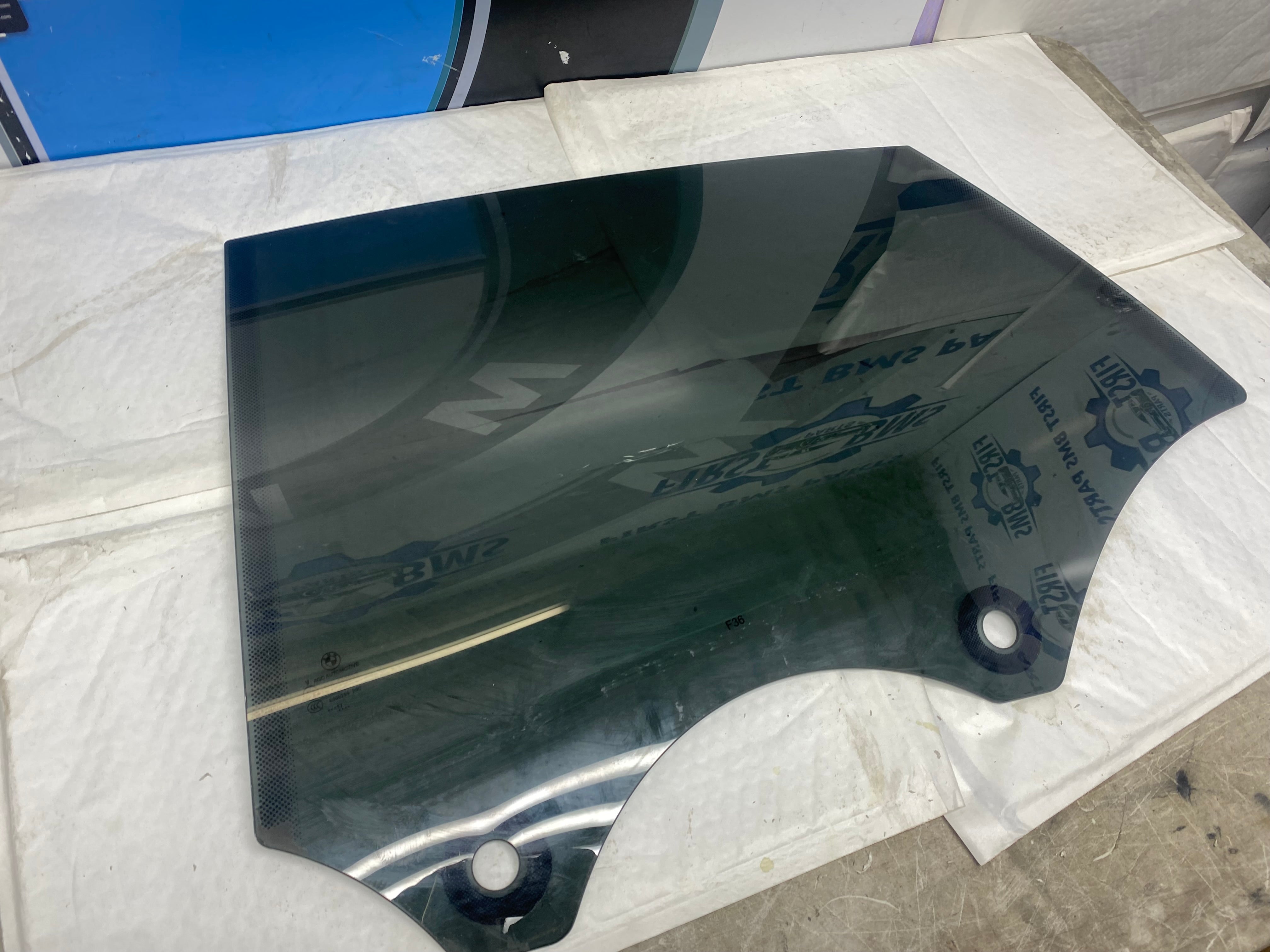 BMW 4 Series F36 Rear Passenger Side Window Glass 2014–2020