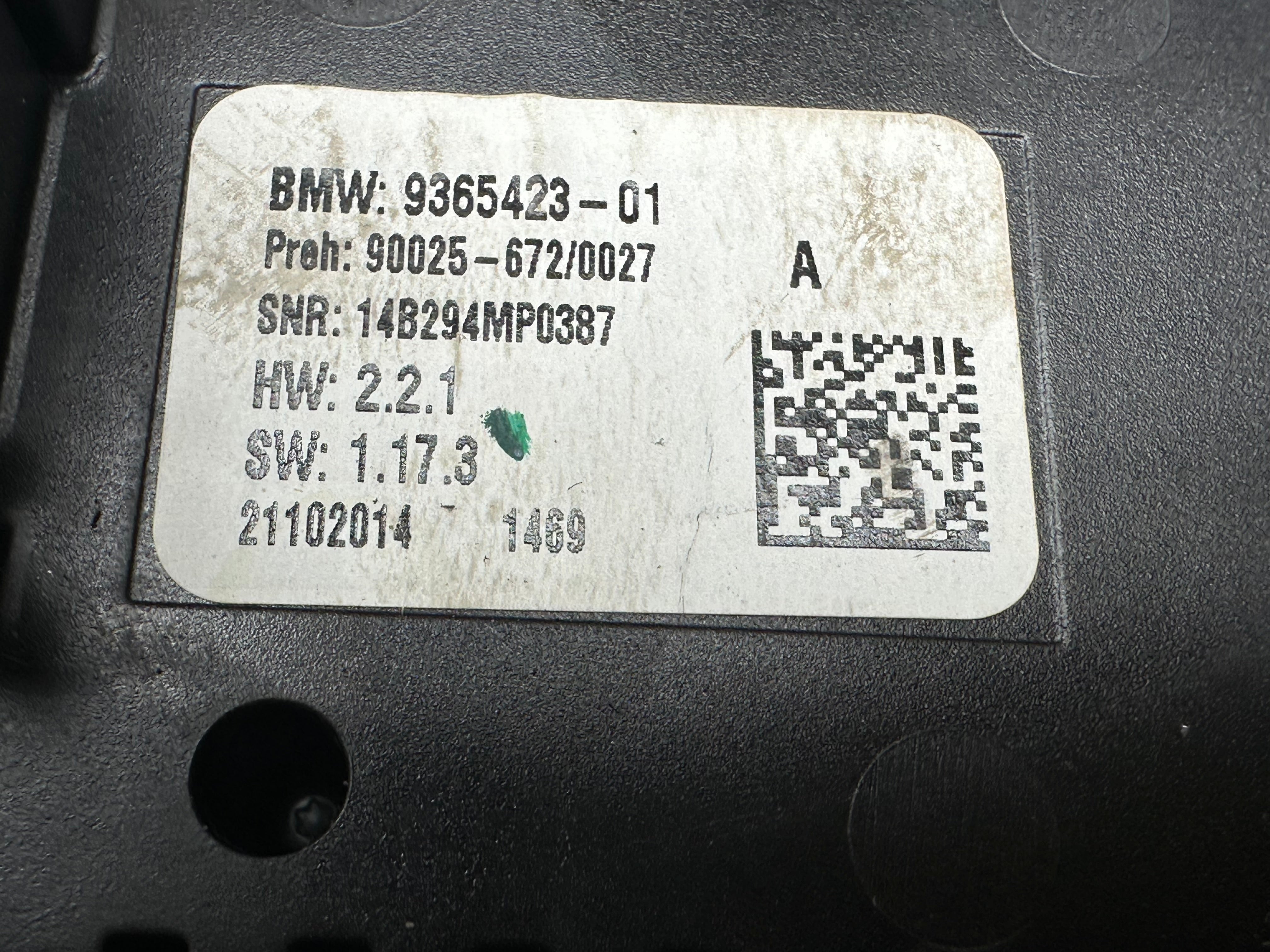 BMW X5 7 Series F01 F02 F03 F04 F15 Climate Control Unit (9365423-01) (165987 10)
