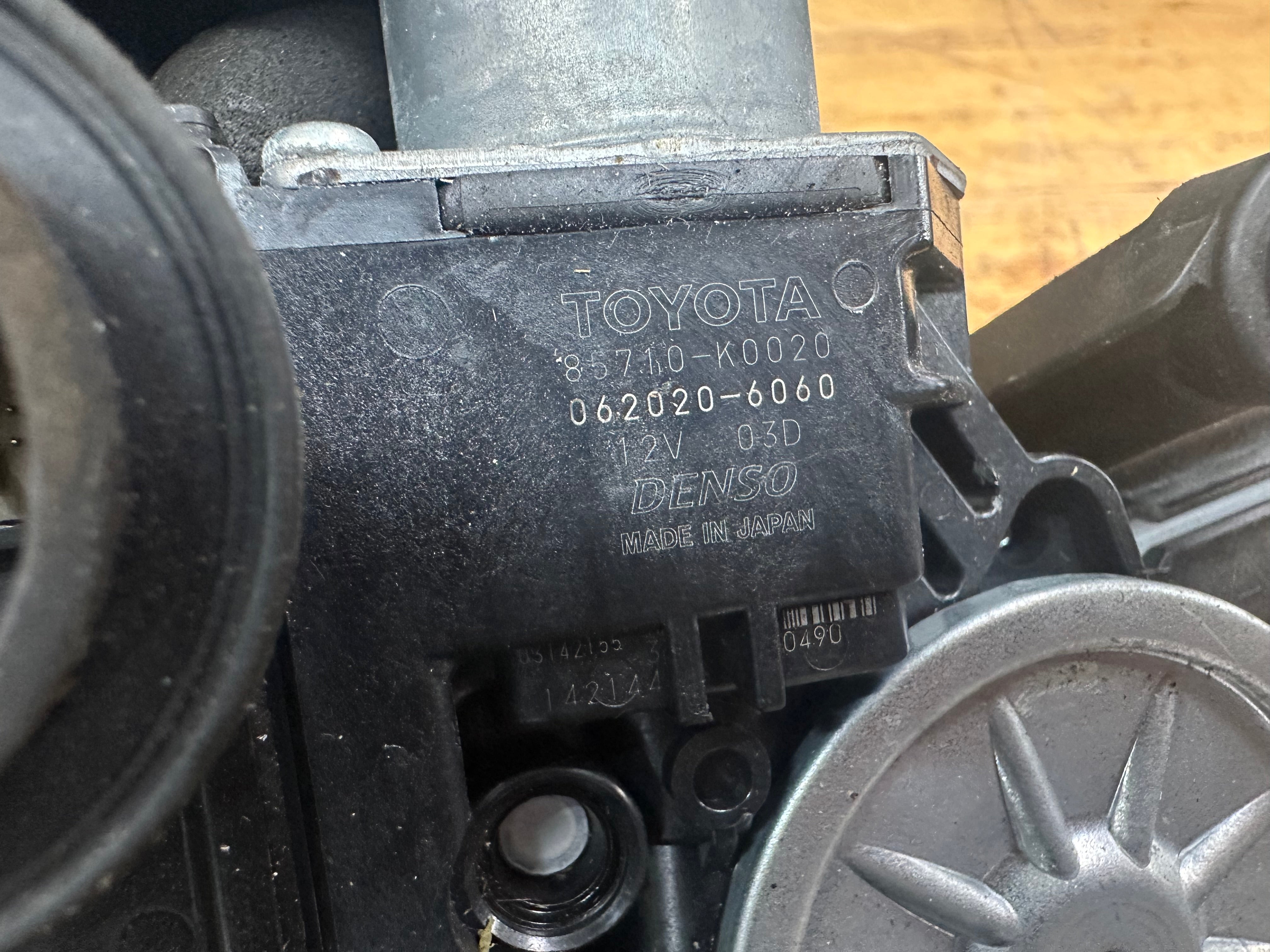 Toyota Yaris 2022 Front Right O/S/F Window Regulator (85710-K0020) (062020-6060)